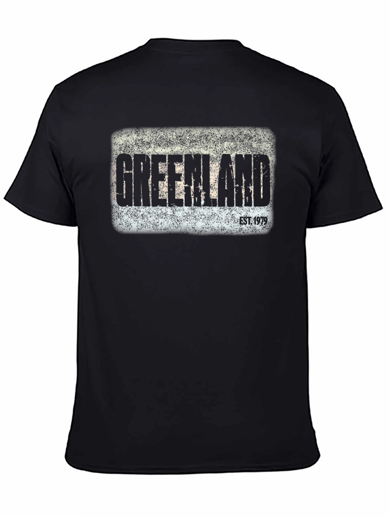 Greenland Est. 1979 Graphic T-Shirt - Black