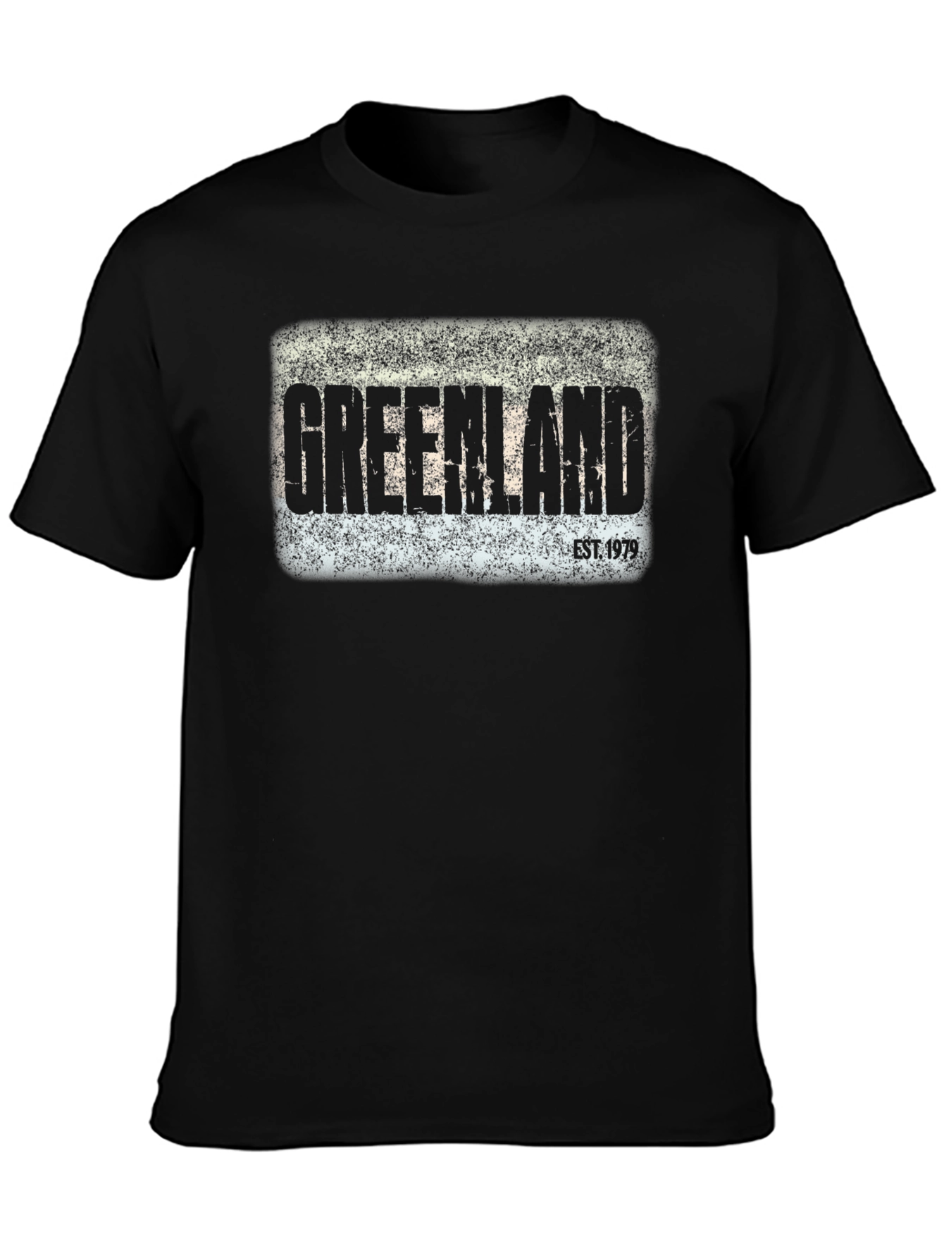 Greenland Est. 1979 Graphic T-Shirt - Black