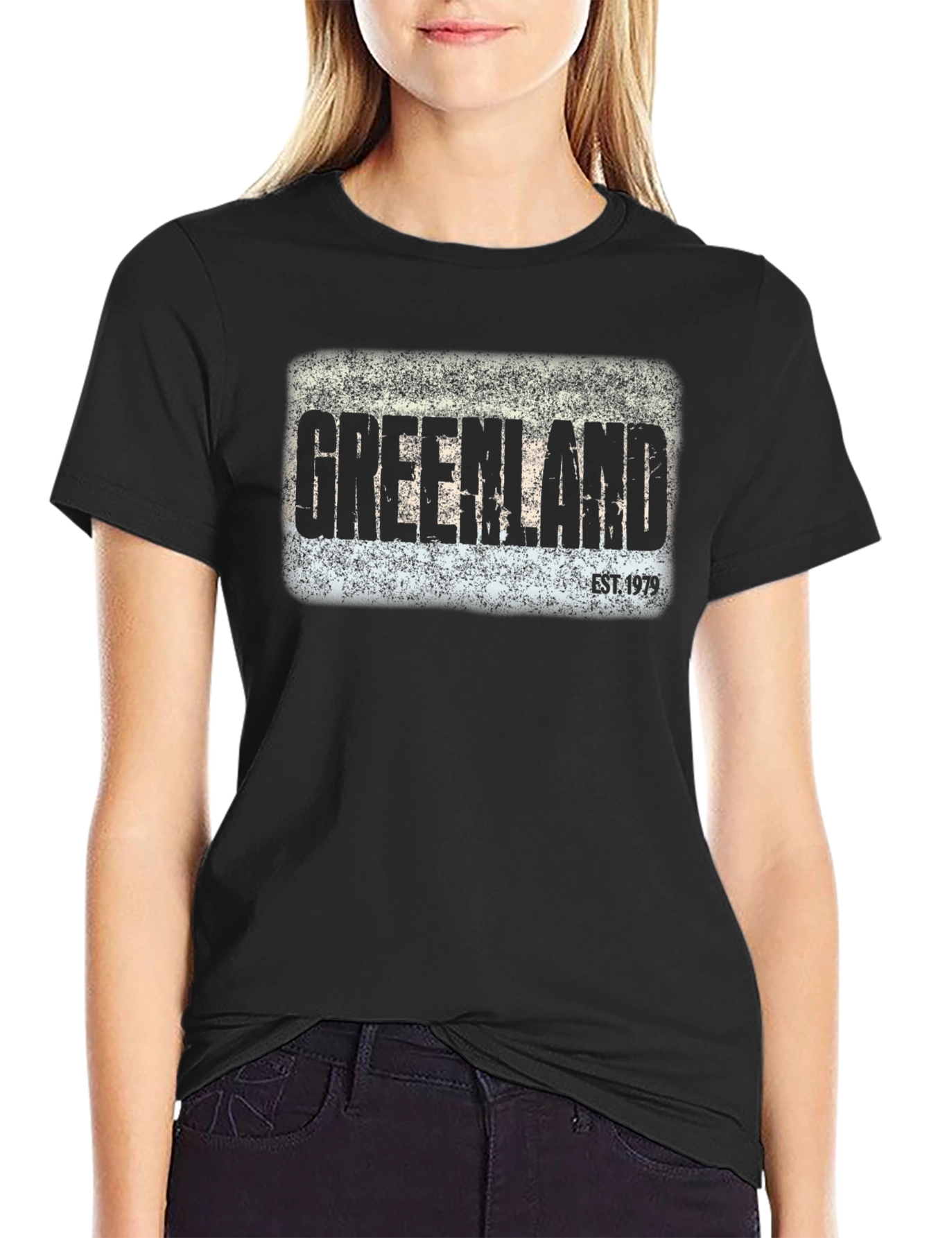 Greenland Est. 1979 Graphic T-Shirt - Black