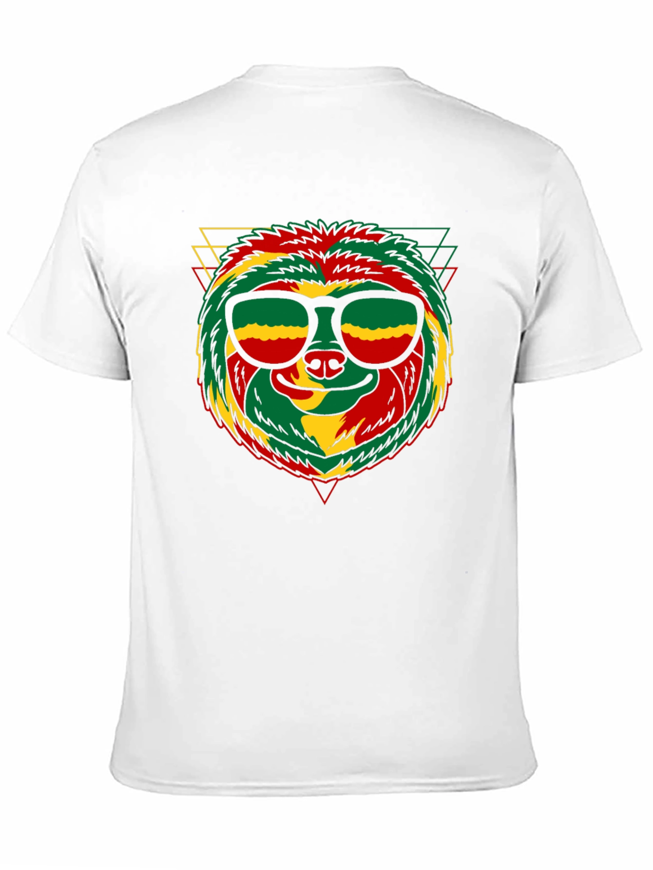 Rasta Sloth Graphic Tee - Cool Summer Vibes