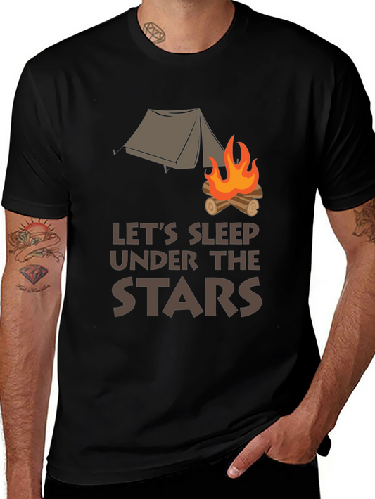 Lets Sleep Under the Stars Graphic Tee
