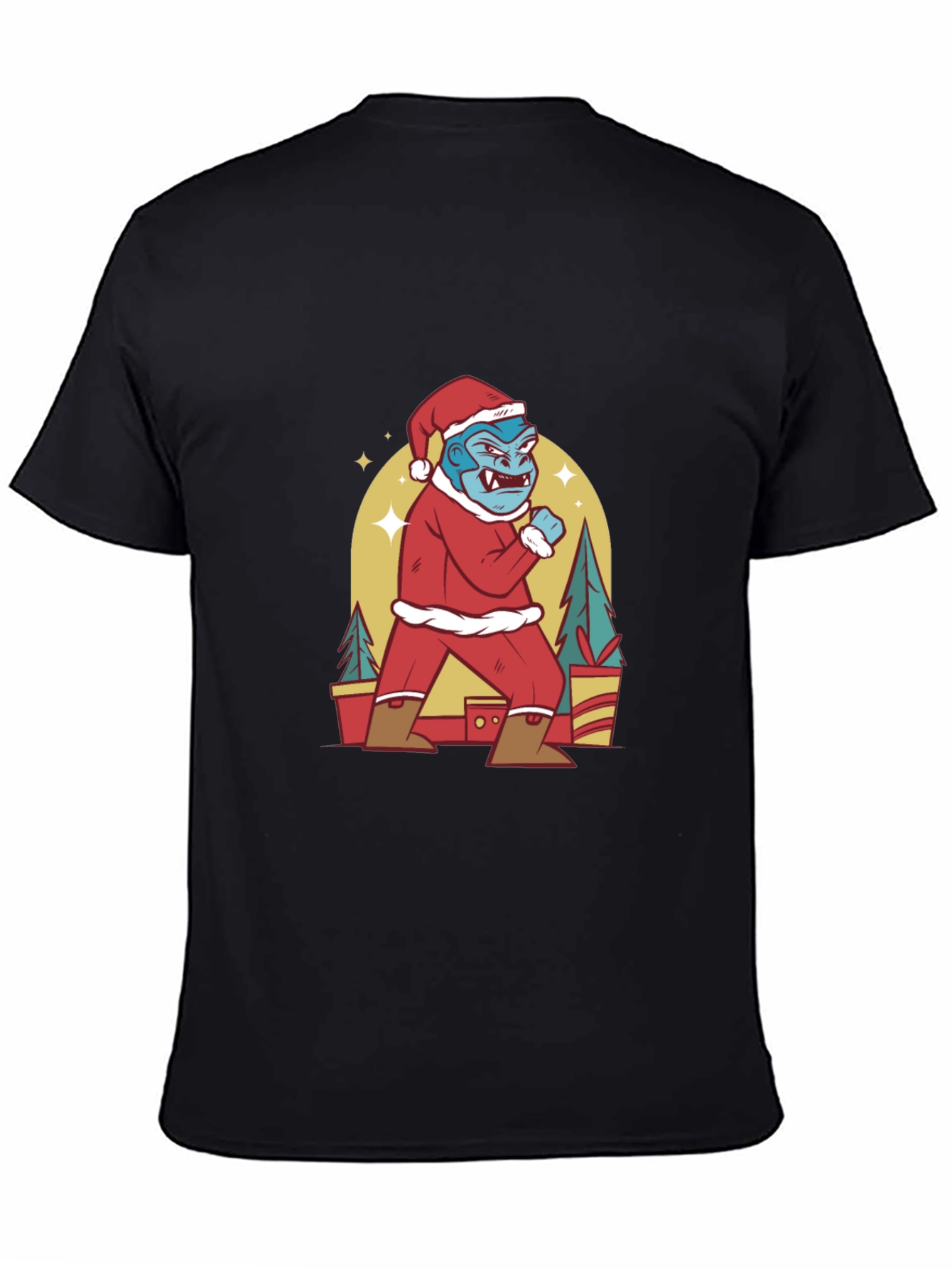 Festive Gorilla Christmas T-Shirt