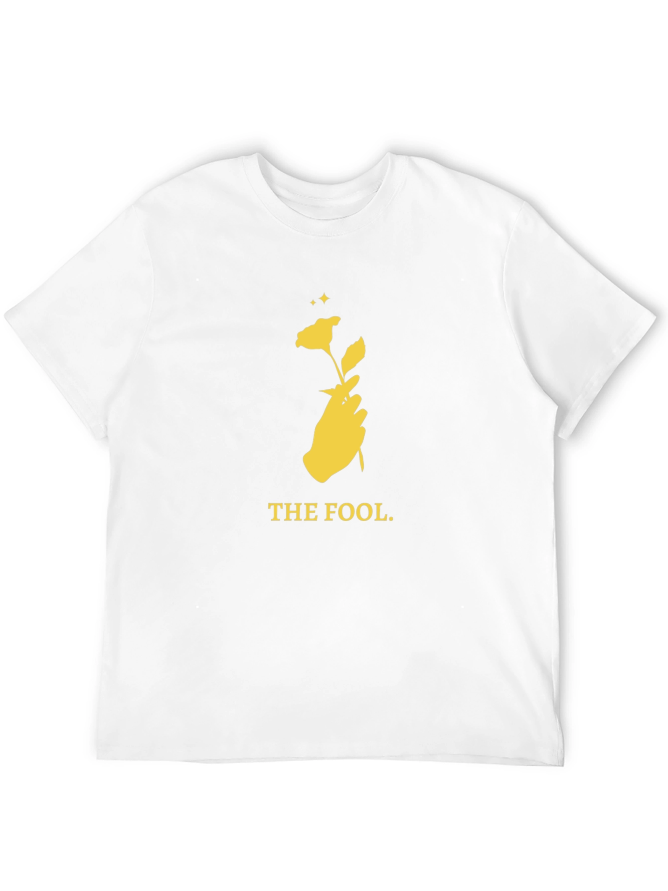 The Fool Tarot Card T-Shirt - Black