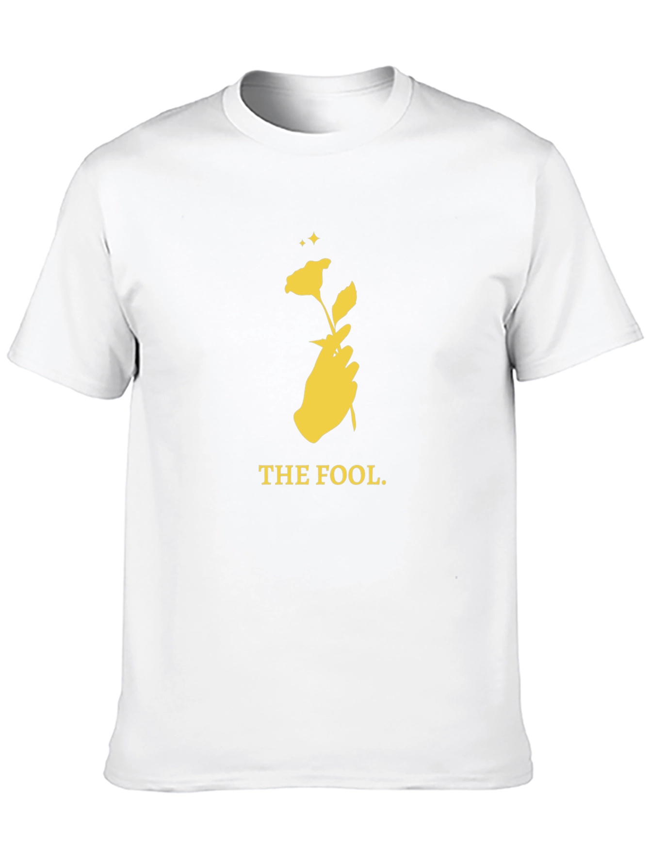 The Fool Tarot Card T-Shirt - Black