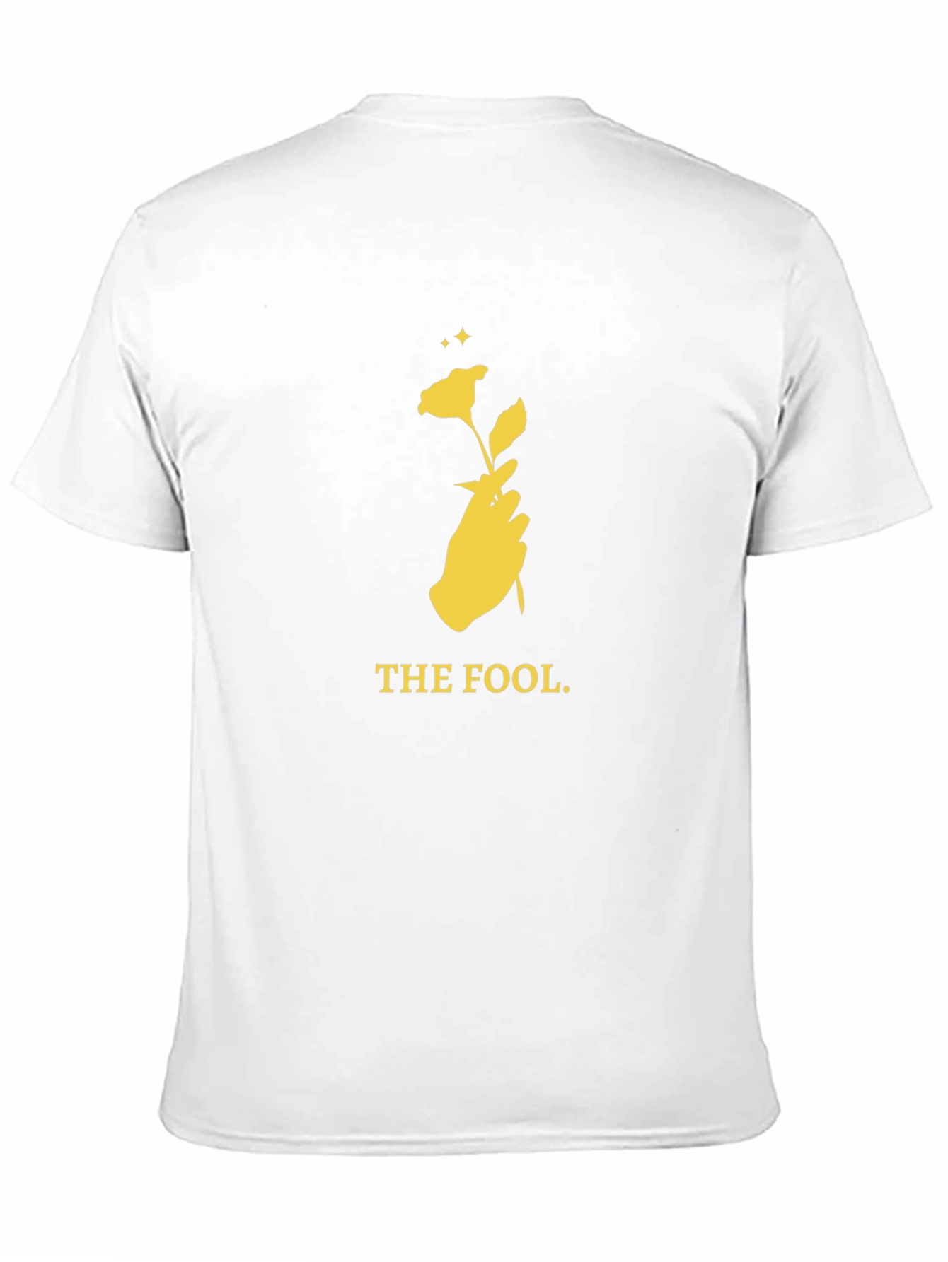 The Fool Tarot Card T-Shirt - Black