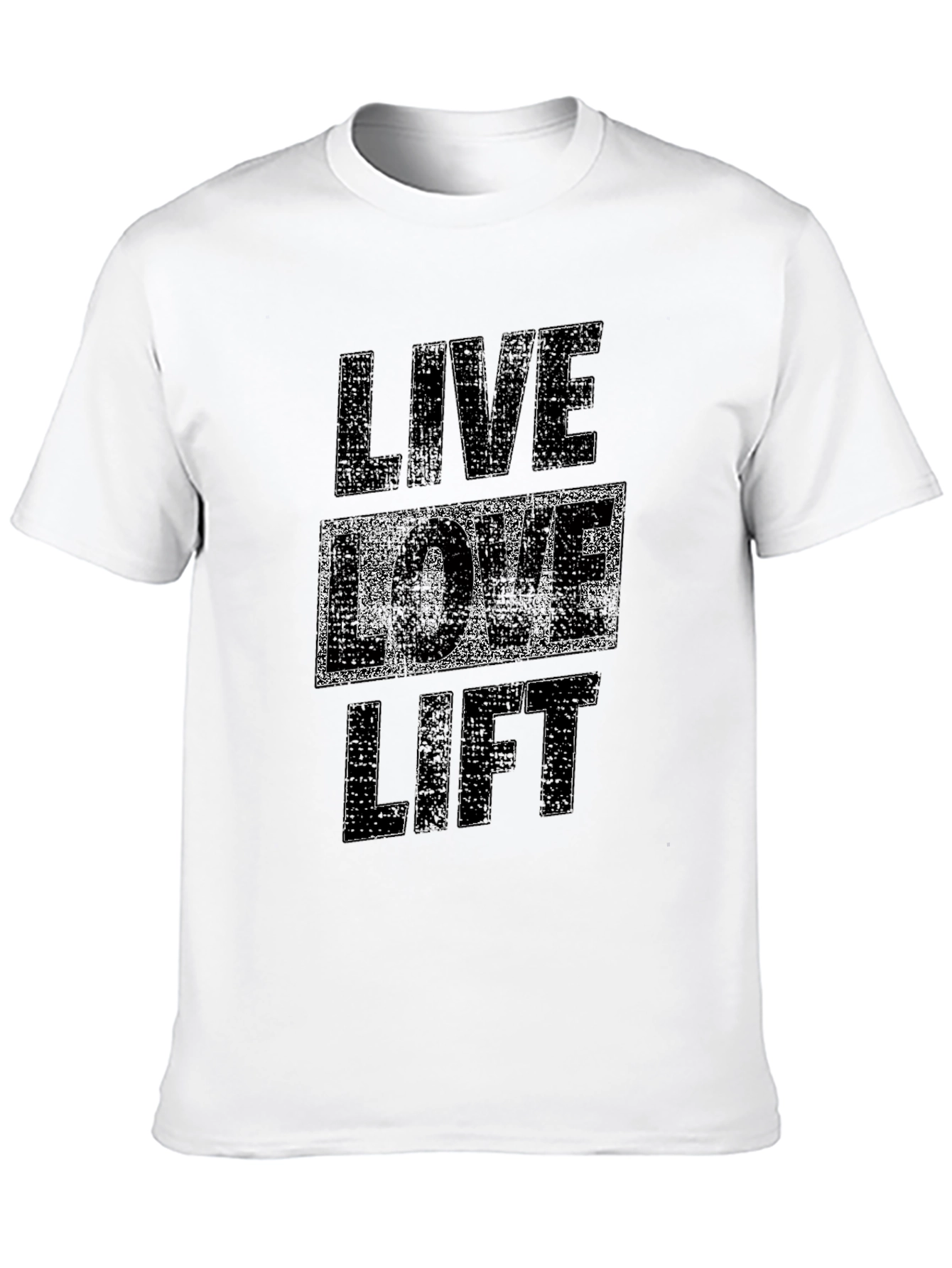 Live Love Lift Graphic Tee - Black