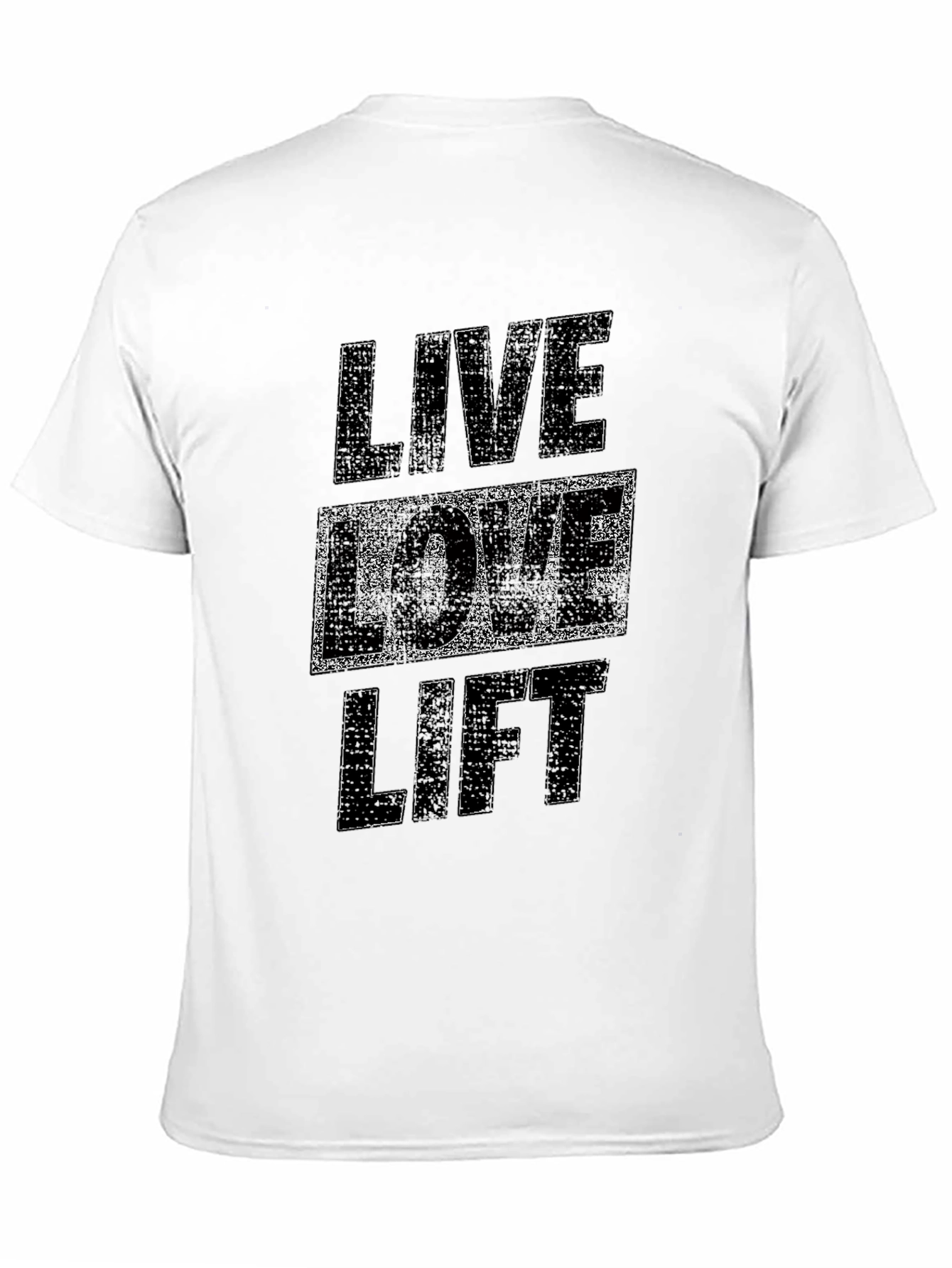 Live Love Lift Graphic Tee - Black