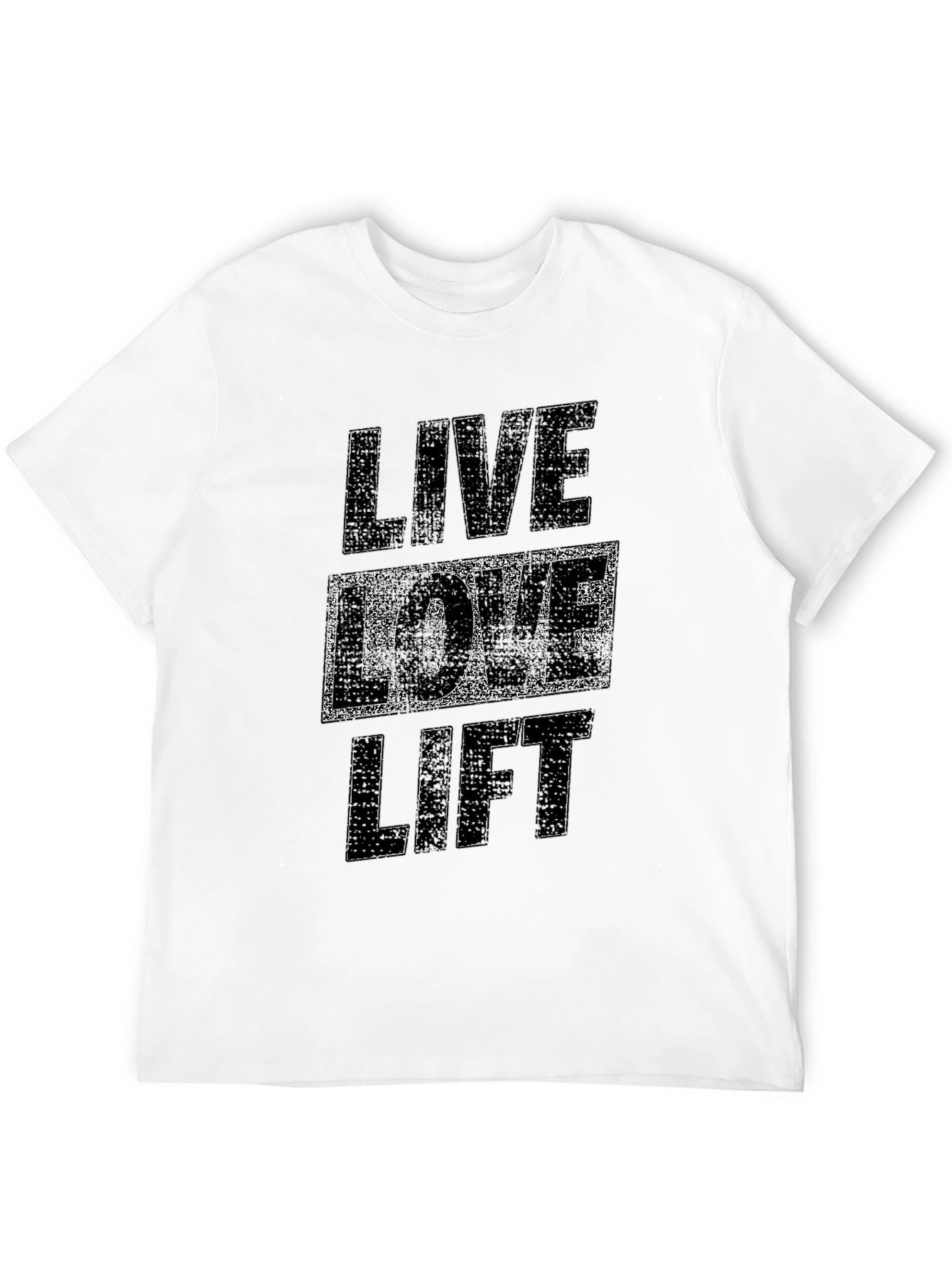 Live Love Lift Graphic Tee - Black