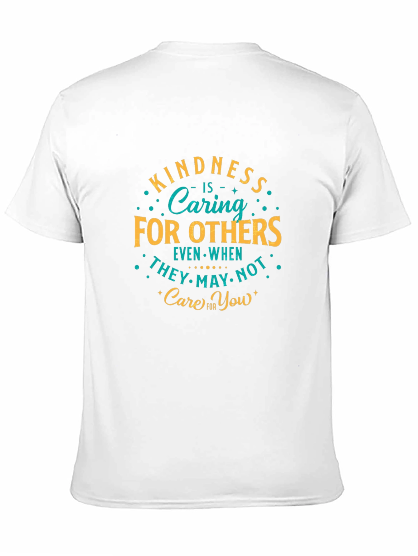 Kindness Caring T-Shirt Black Graphic Tee