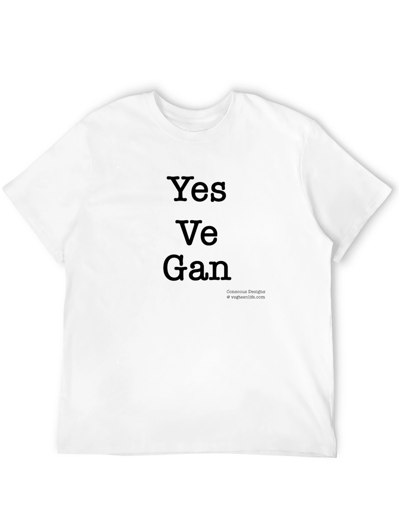 Yes Ve Gan T-Shirt - Vegan Lifestyle Apparel