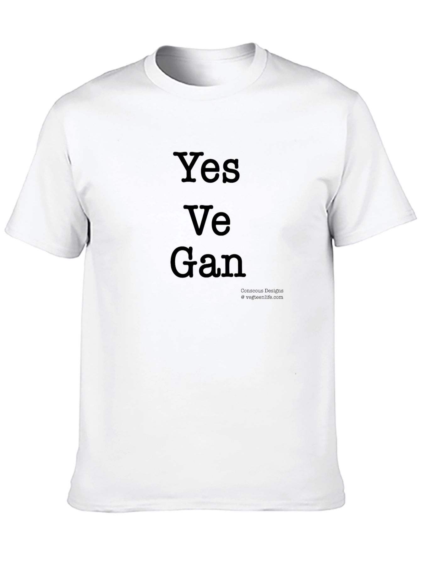 Yes Ve Gan T-Shirt - Vegan Lifestyle Apparel