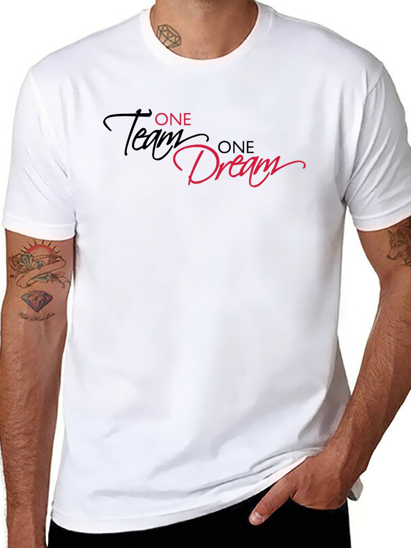 One Team One Dream Graphic T-Shirt