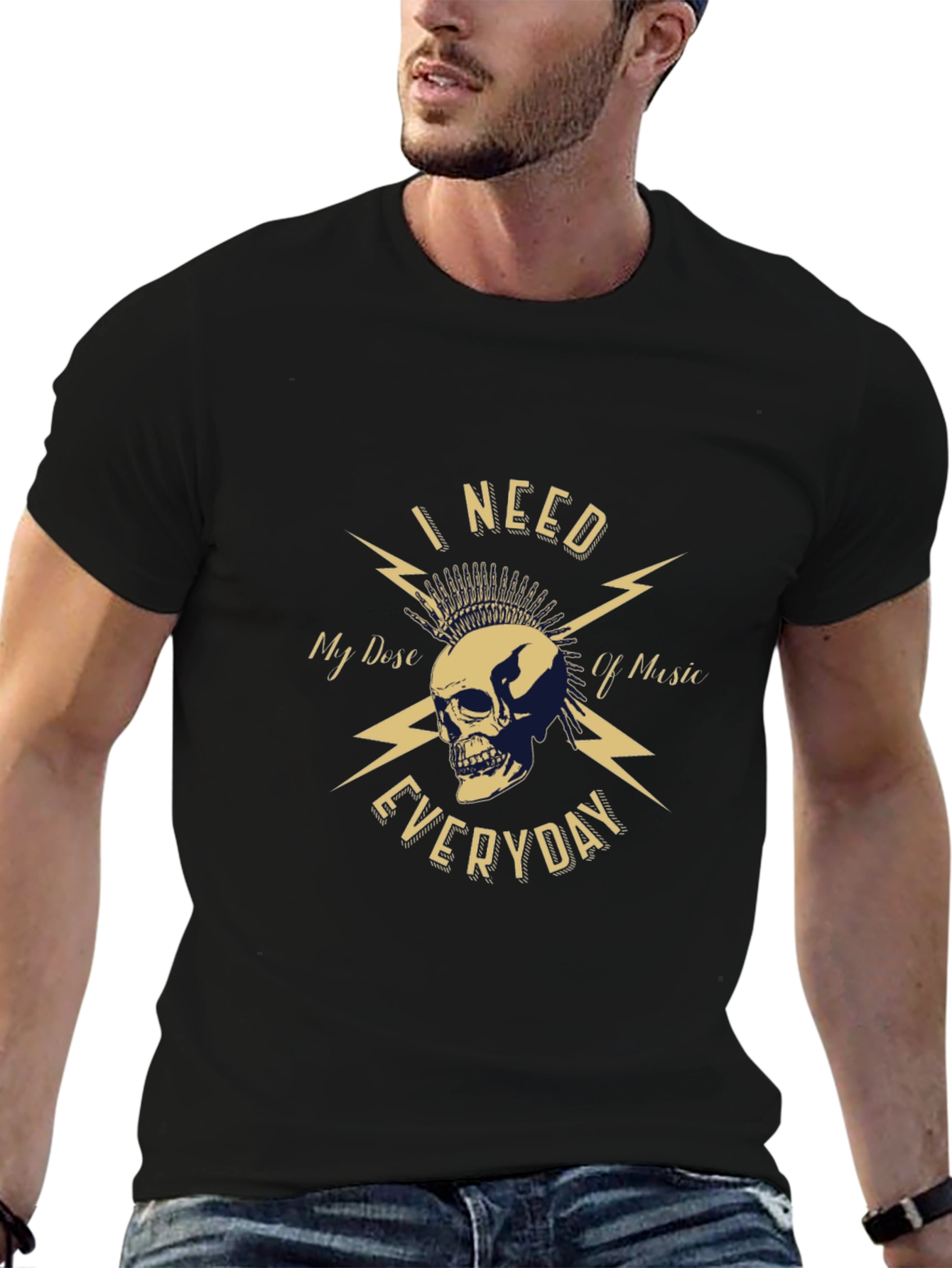 I Need My Dose of Music Everyday Graphic Tee