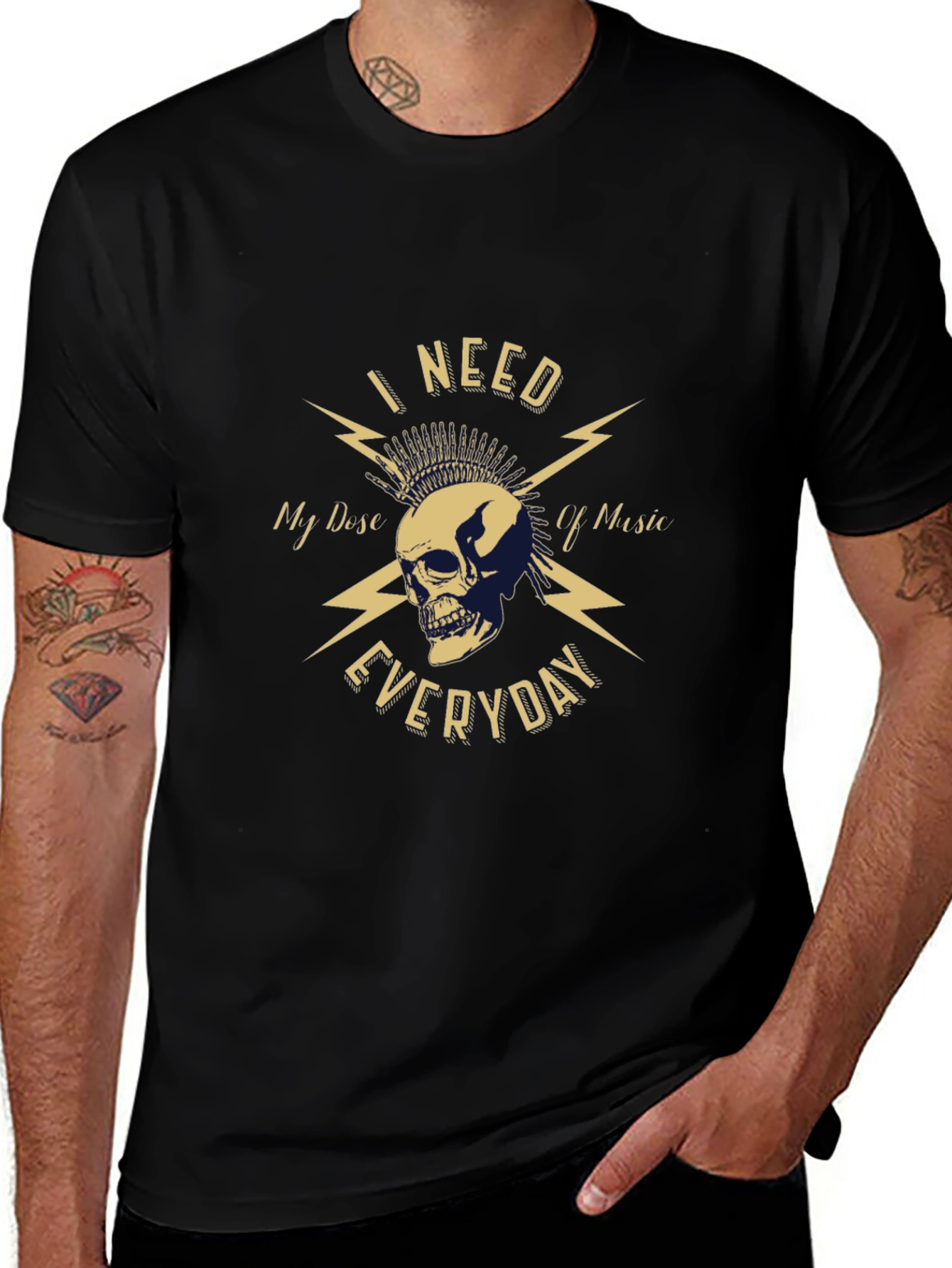 I Need My Dose of Music Everyday Graphic Tee