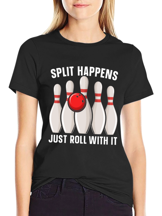 Split Happens Bowling T-Shirt