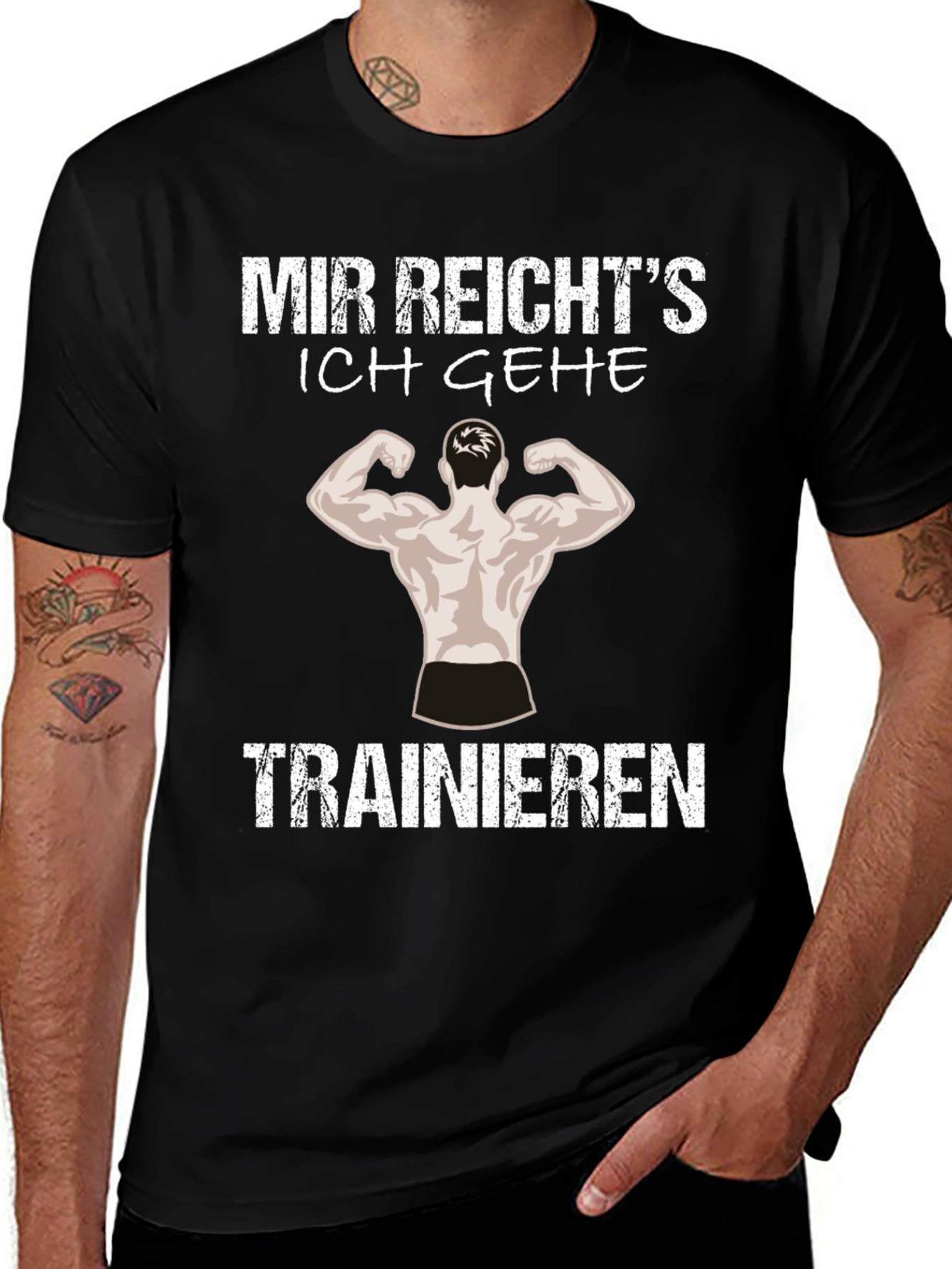 Mir Reichts Ich Gehe Trainieren T-Shirt