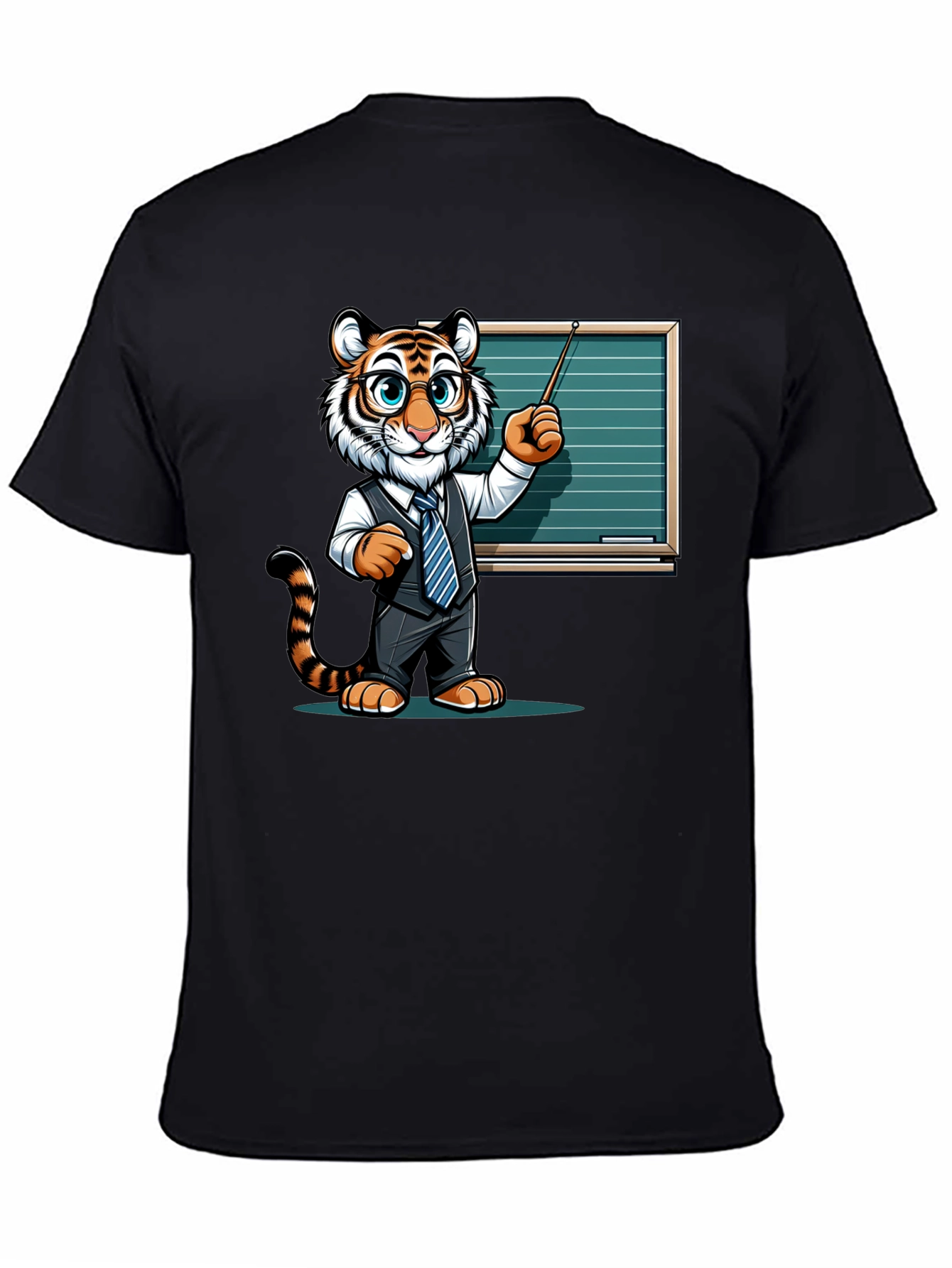 Tiger Teacher Graphic Tee - Back to School Style