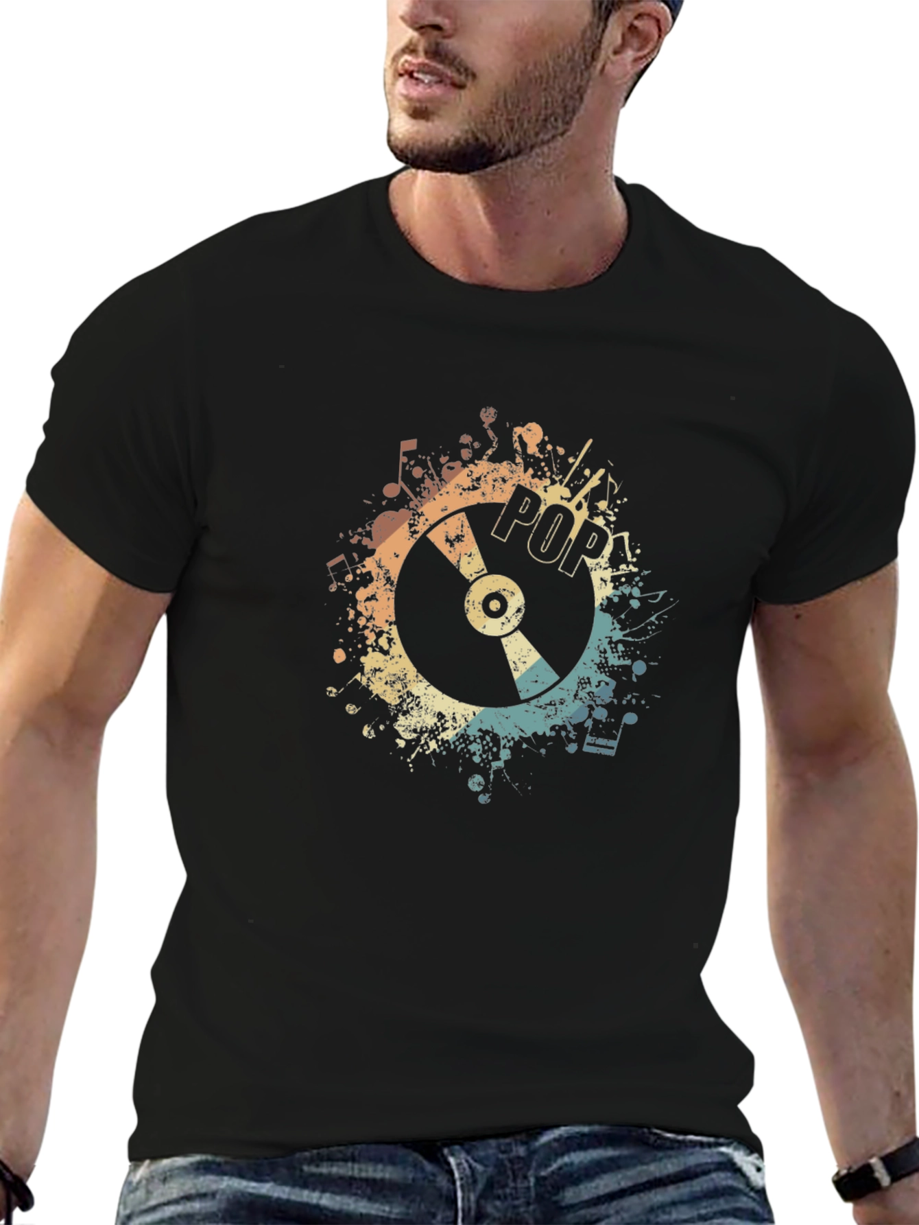 Retro Pop Music T-Shirt