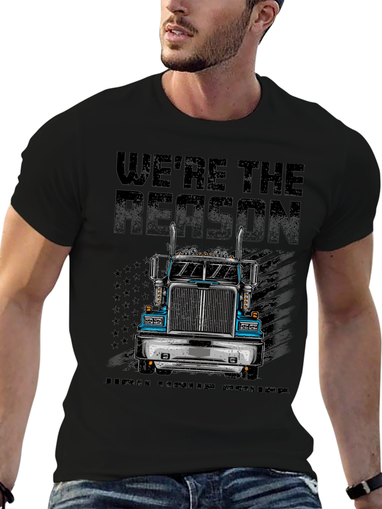 Trucker Pride T-Shirt - Were The Reason