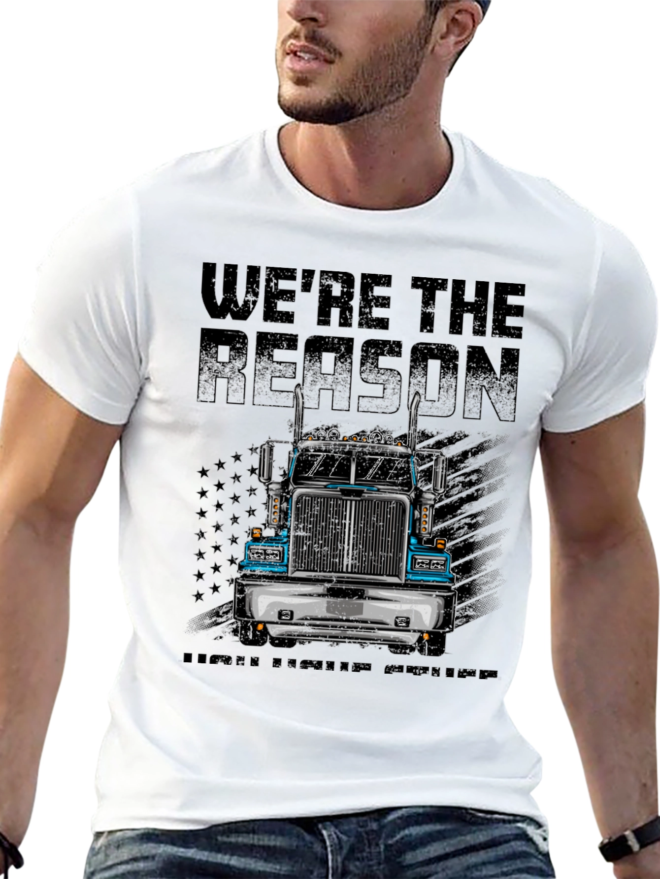 Trucker Pride T-Shirt - Were The Reason