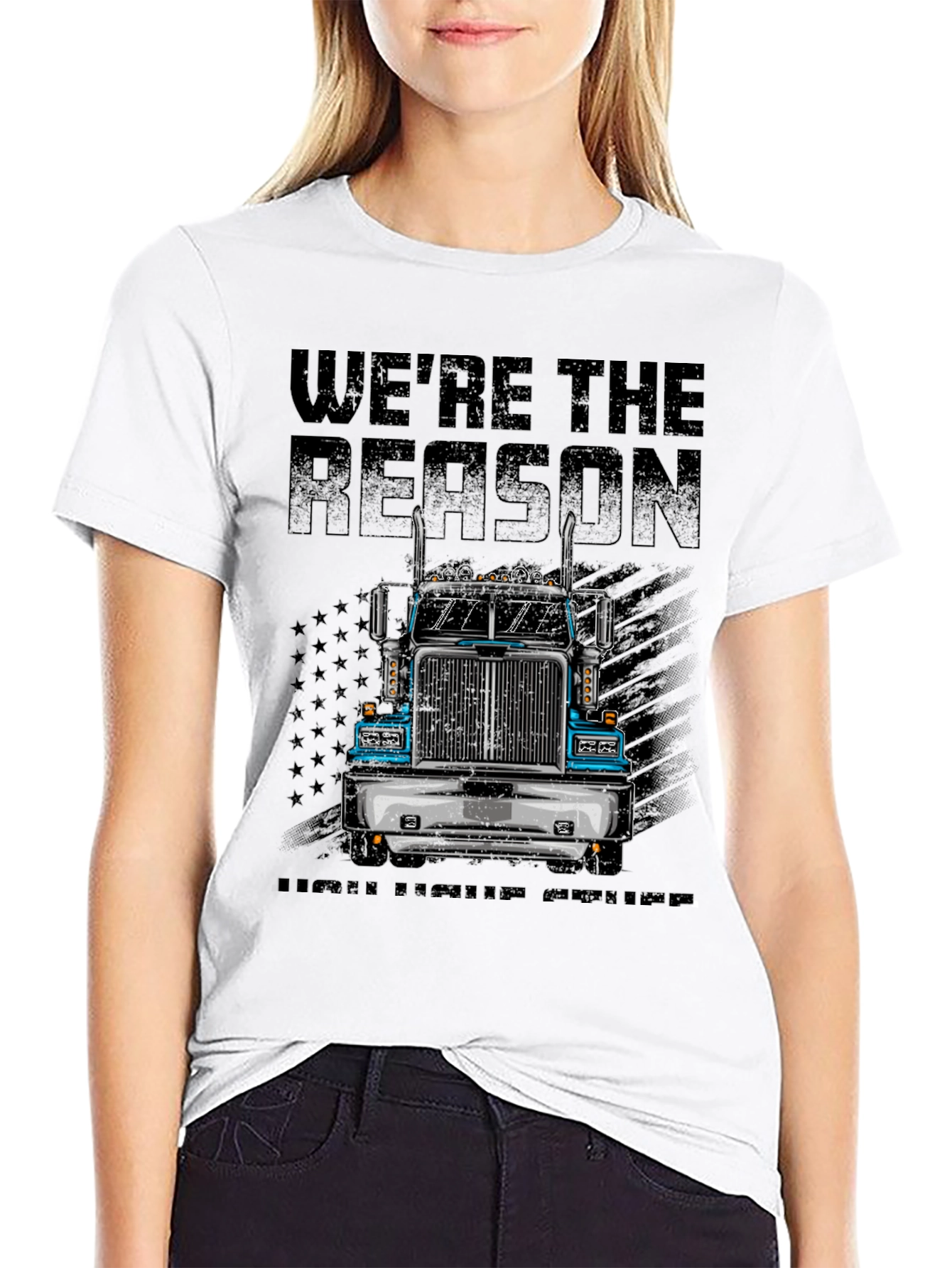 Trucker Pride T-Shirt - Were The Reason