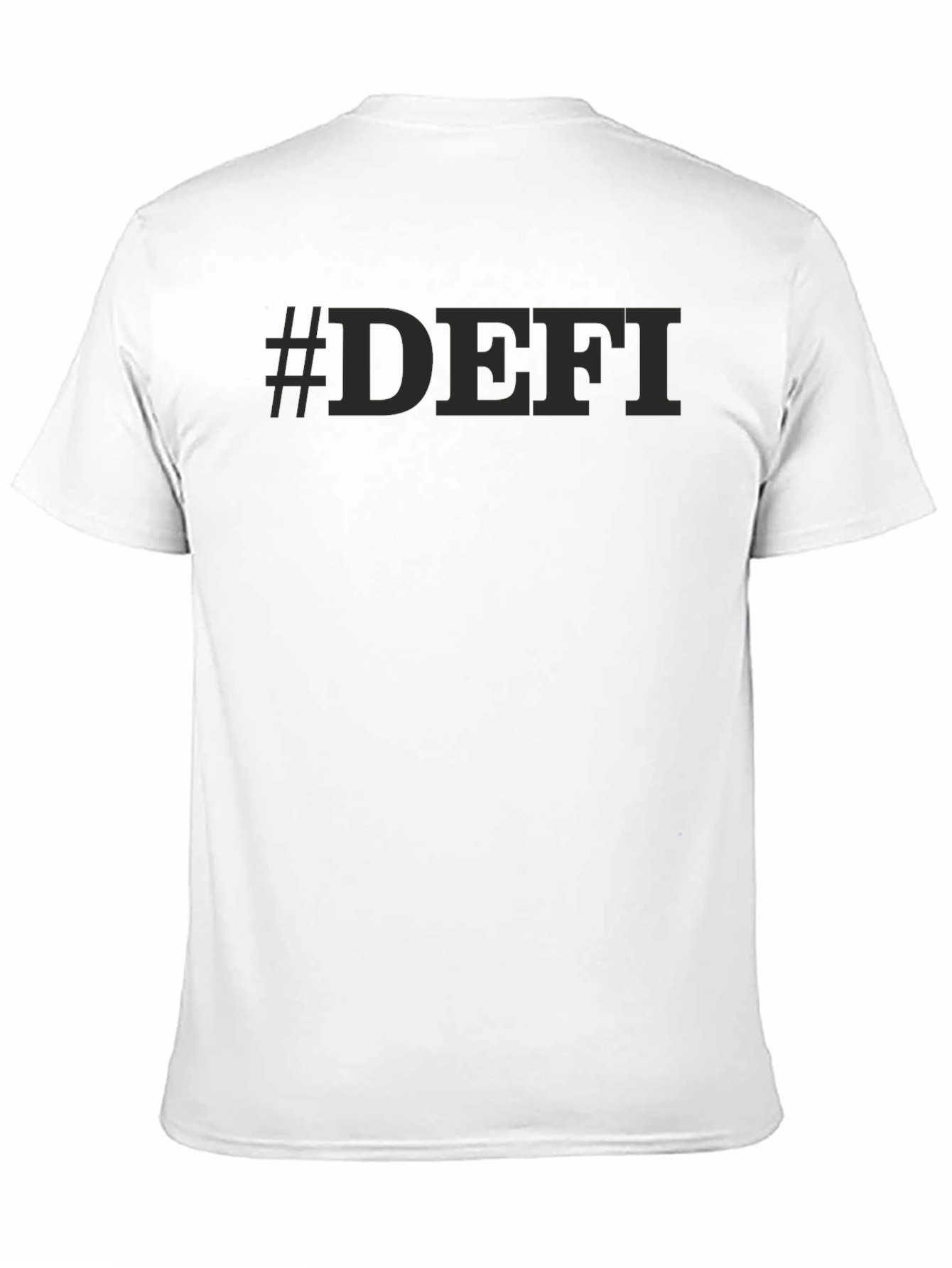 DEFI Graphic Tee - Casual Style Soft Fabric