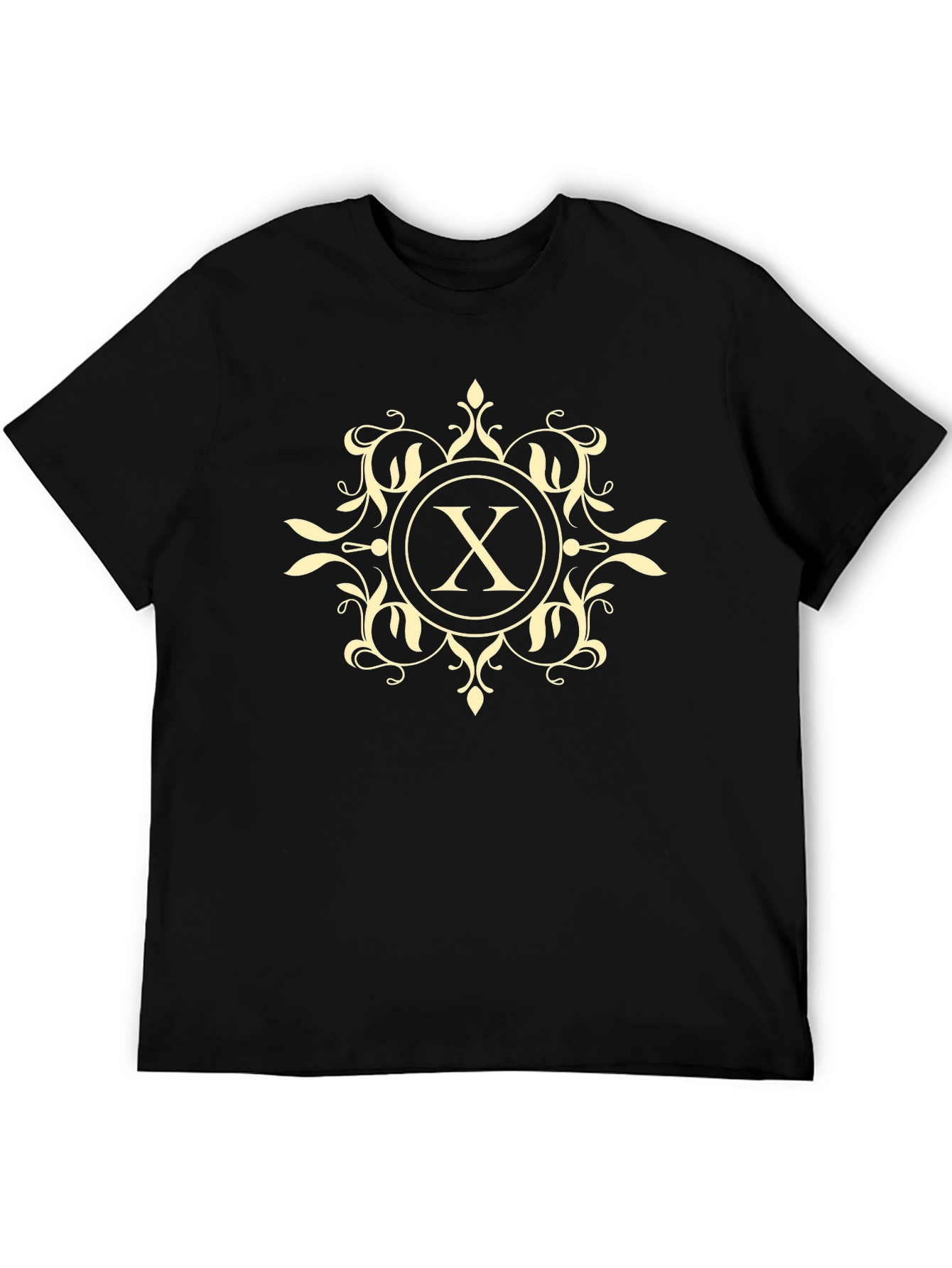 Monogram X Black Graphic Tee