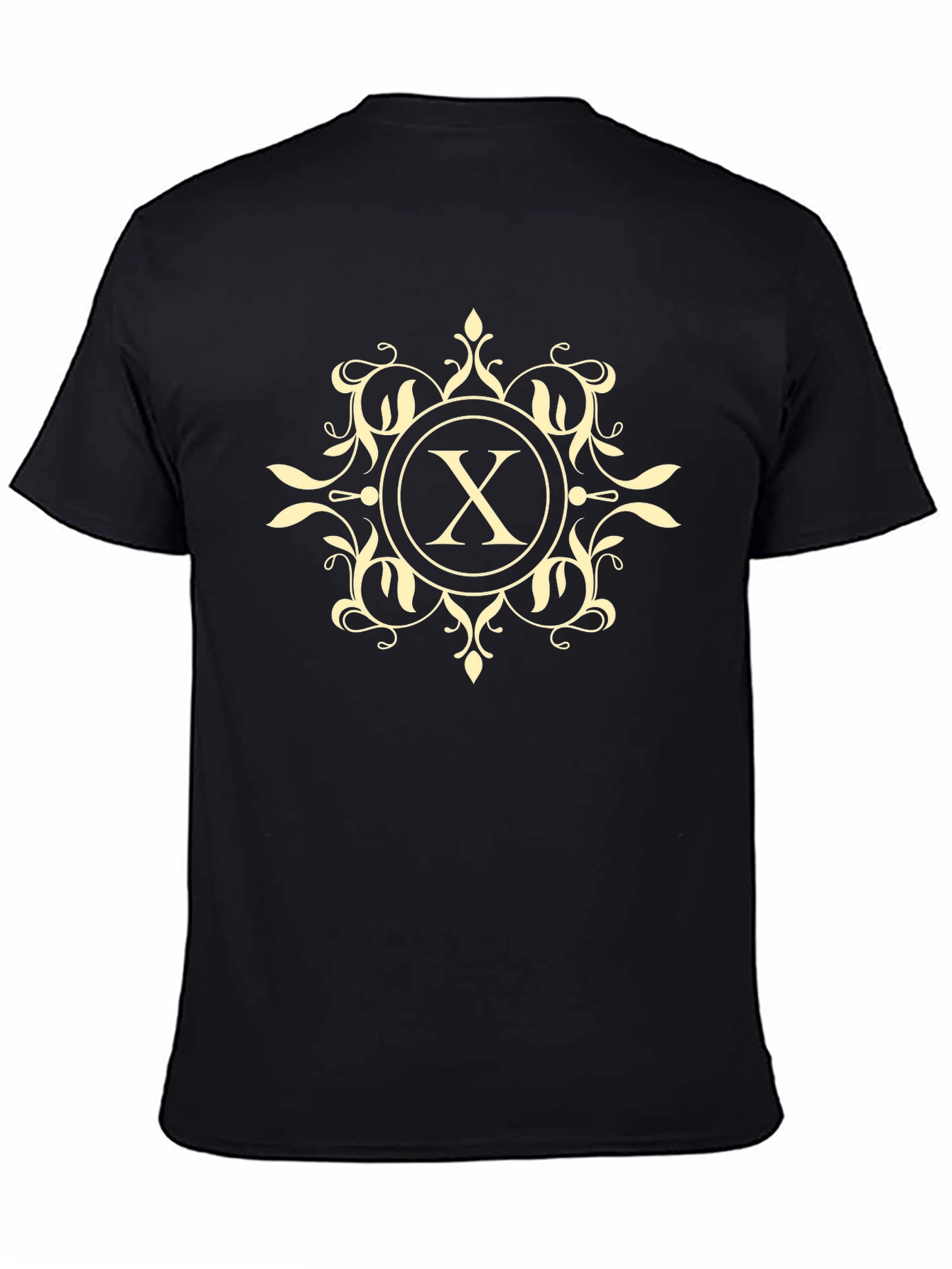 Monogram X Black Graphic Tee