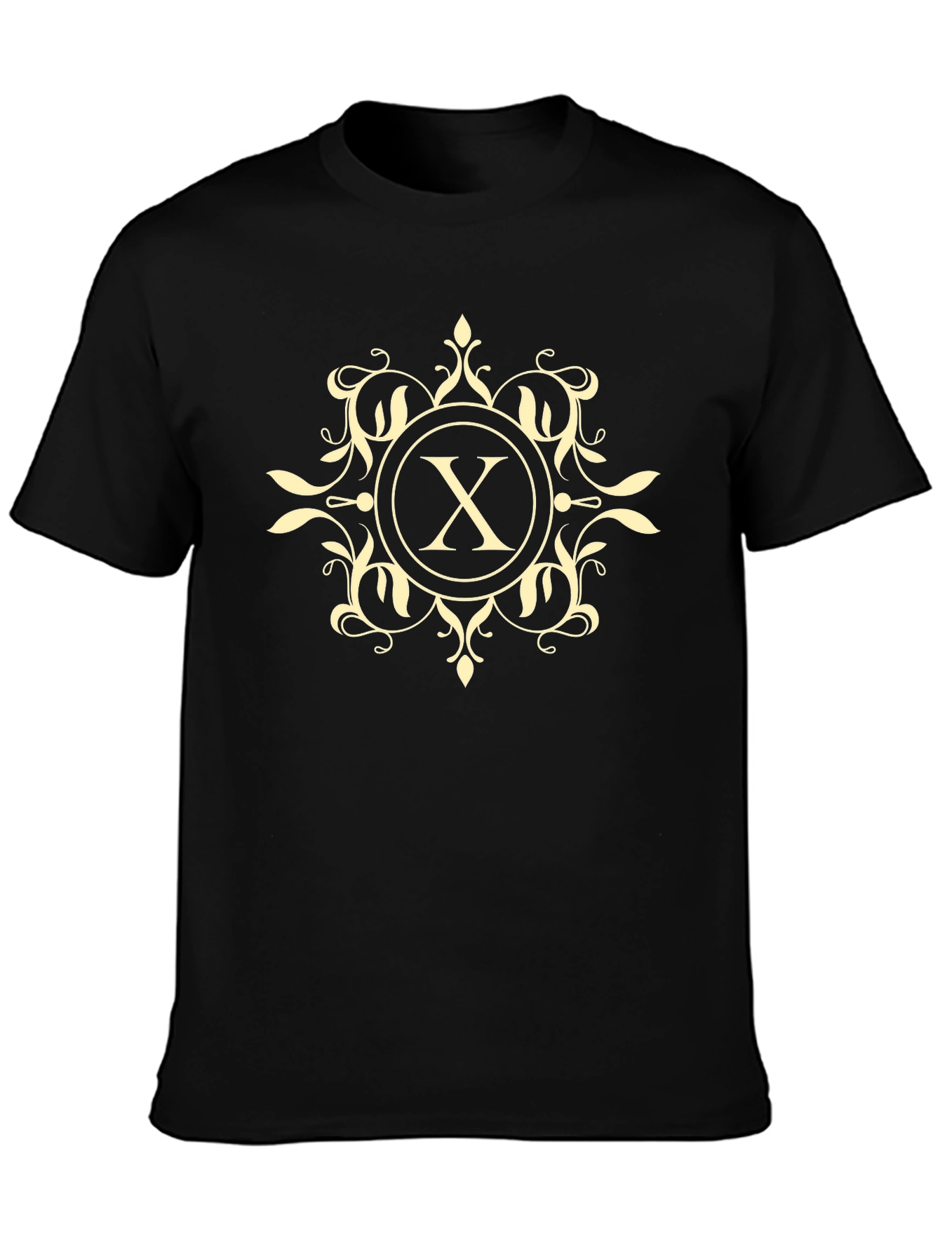 Monogram X Black Graphic Tee
