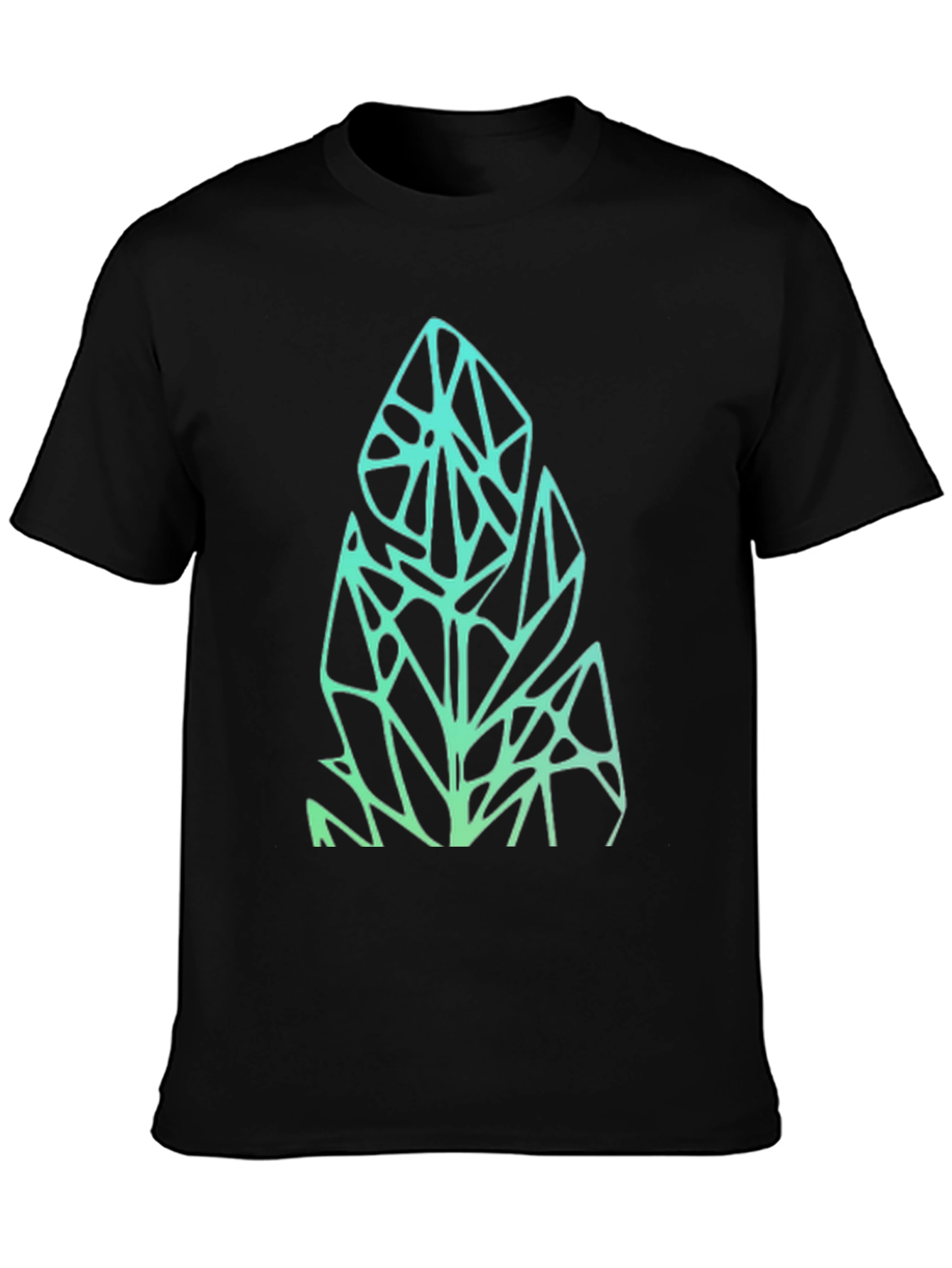 Geometric Graphic Tee - Modern Art Shirt