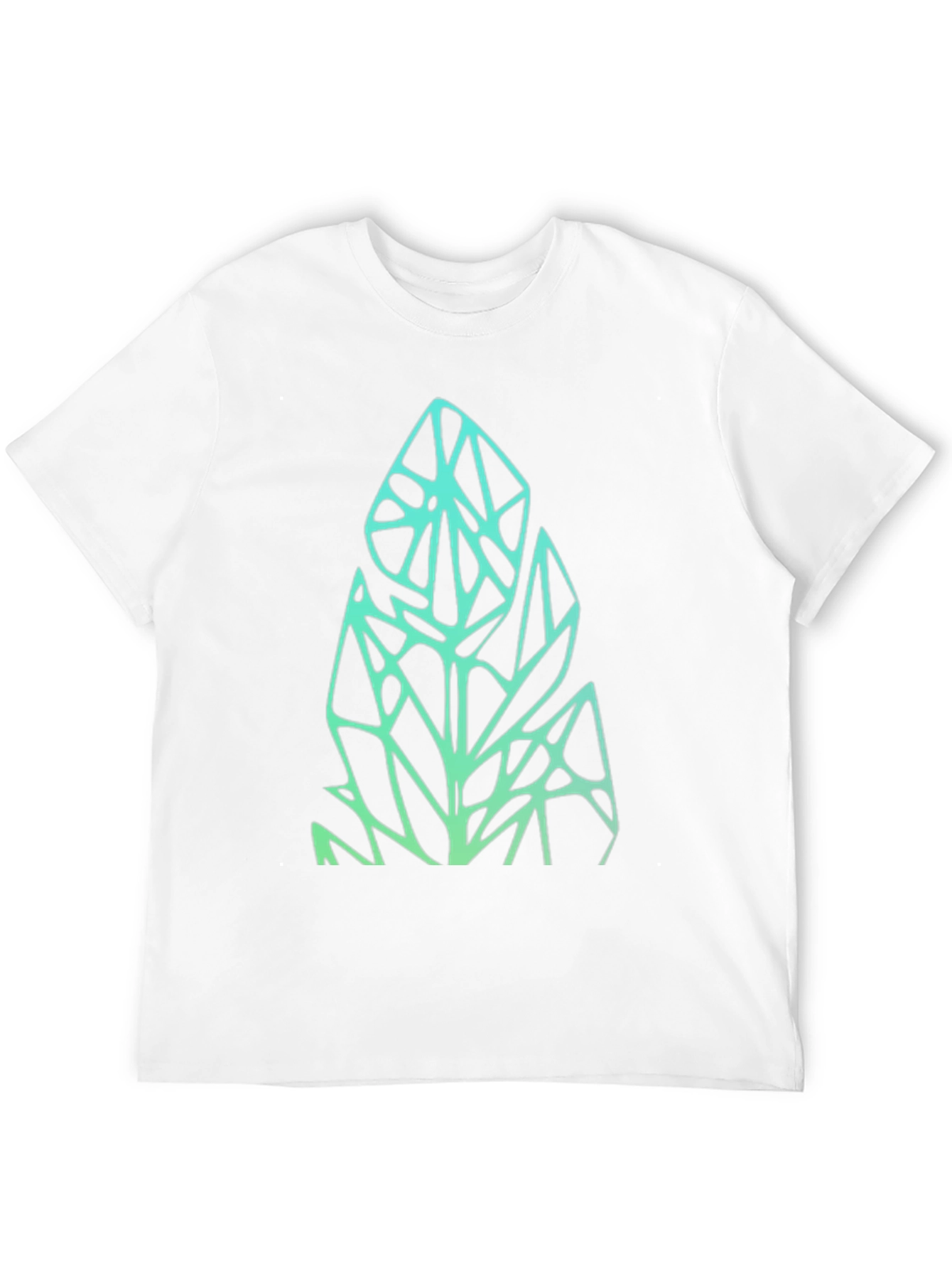 Geometric Graphic Tee - Modern Art Shirt
