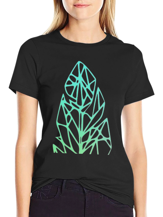 Geometric Graphic Tee - Modern Art Shirt
