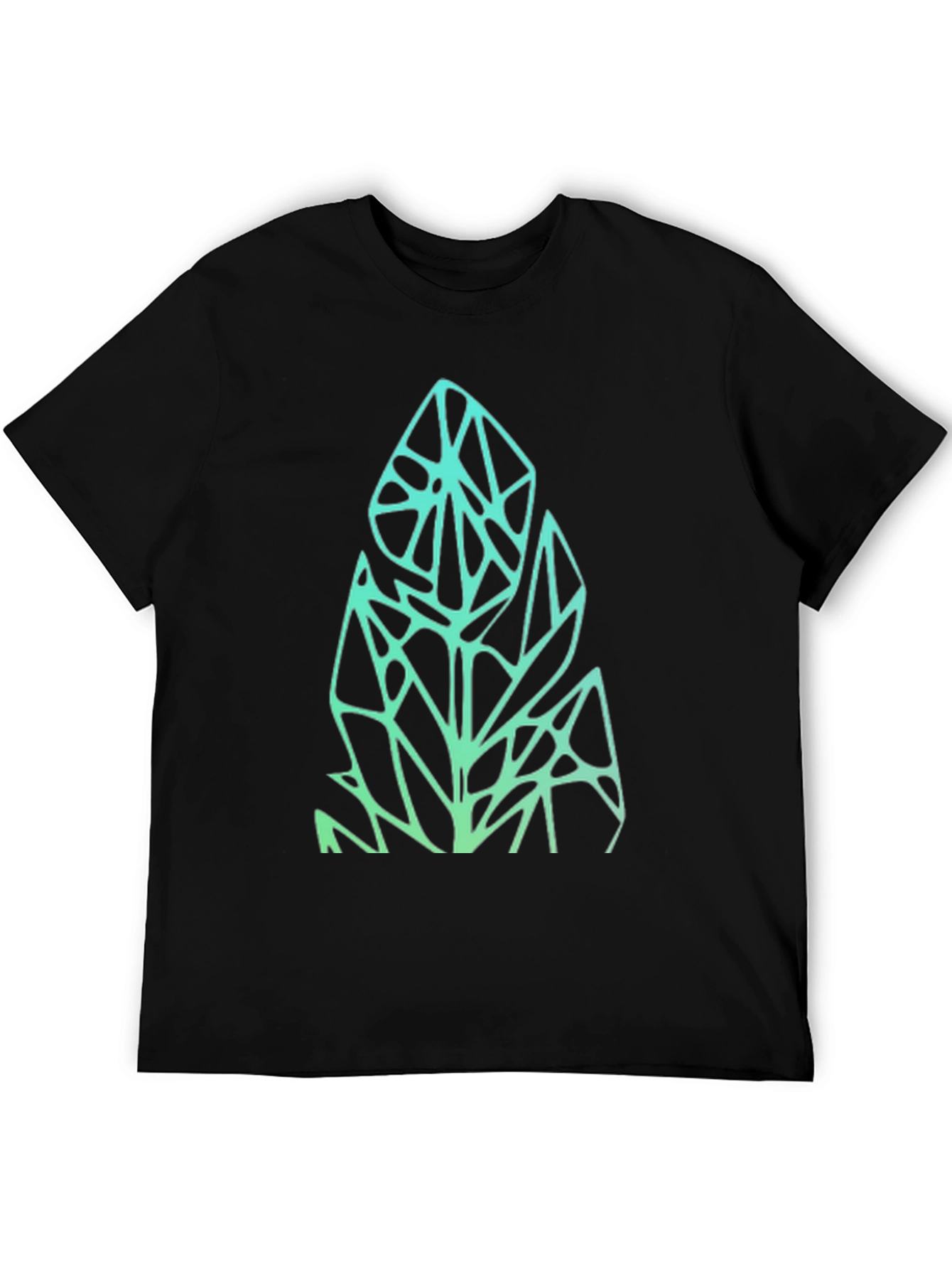 Geometric Graphic Tee - Modern Art Shirt