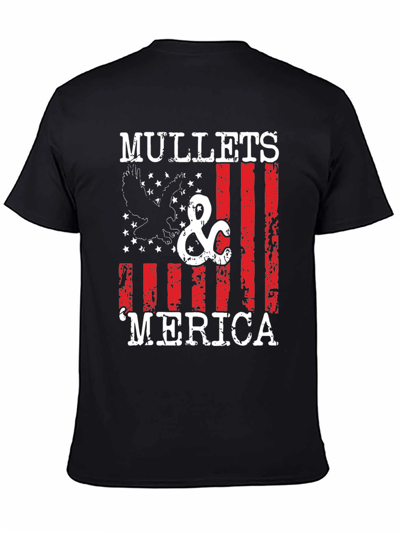 Mullets & Merica Graphic Tee
