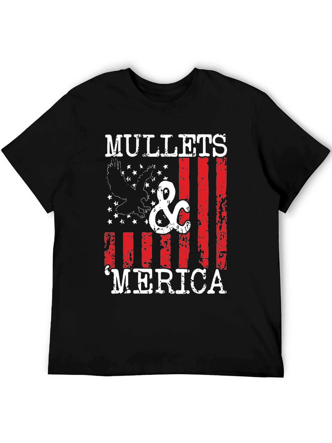 Mullets & Merica Graphic Tee