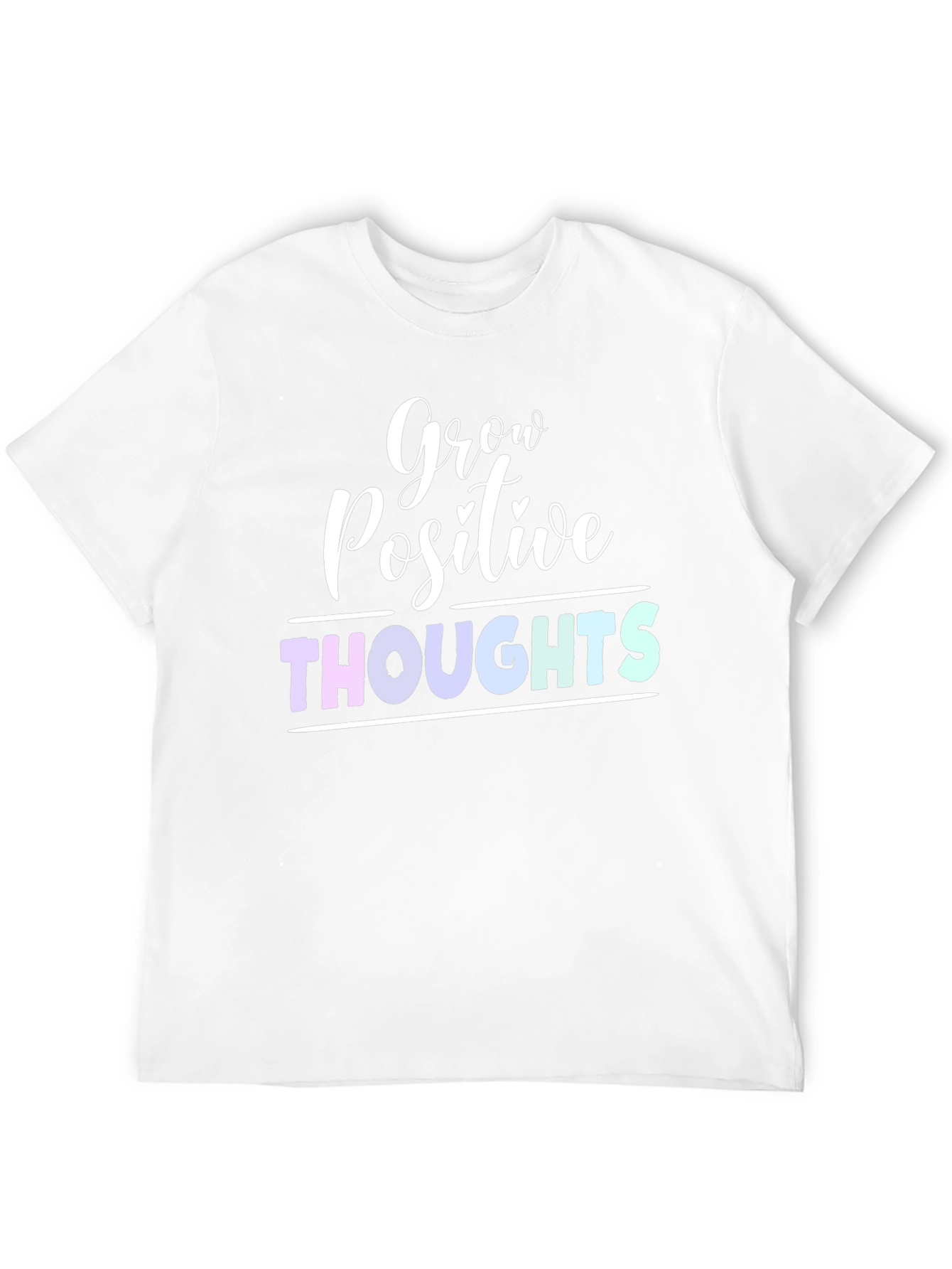 Grow Positive Thoughts Graphic T-Shirt