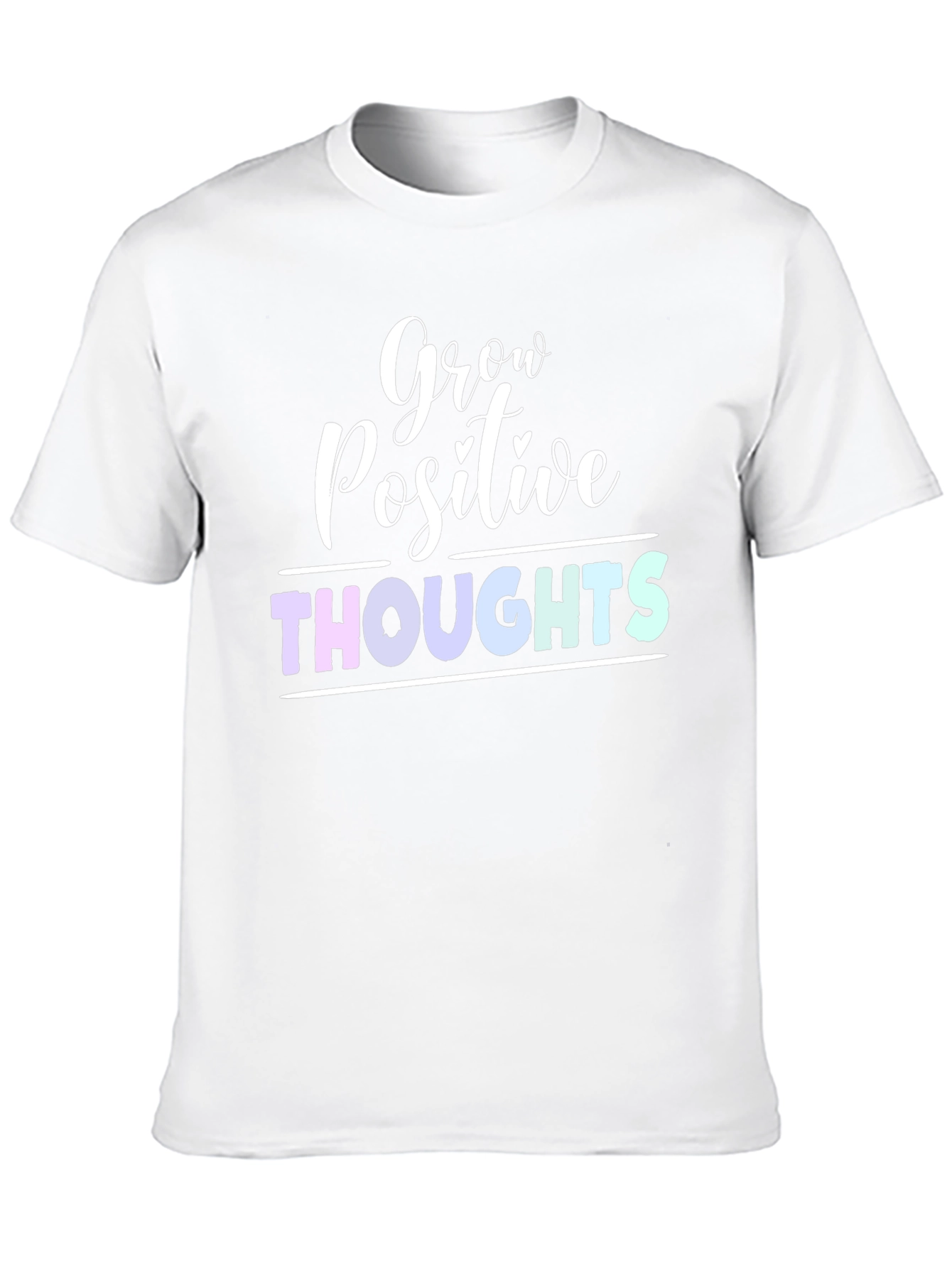 Grow Positive Thoughts Graphic T-Shirt
