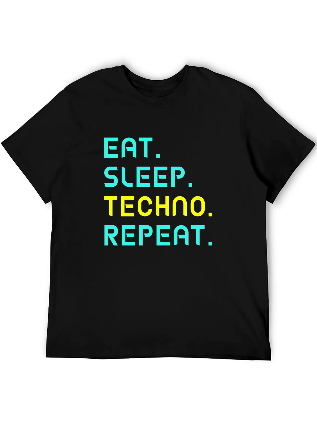 Eat Sleep Techno Repeat T-Shirt