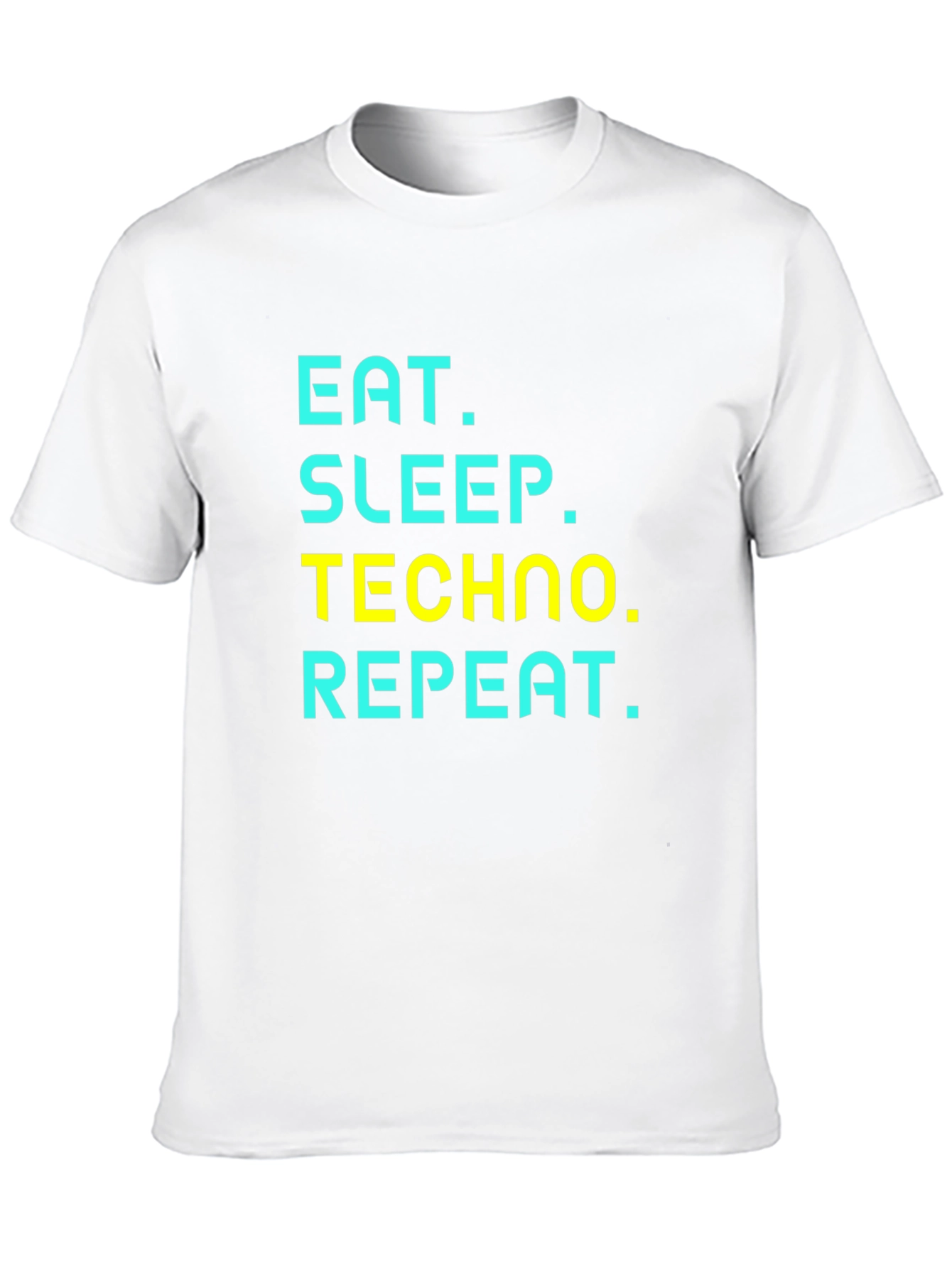 Eat Sleep Techno Repeat T-Shirt