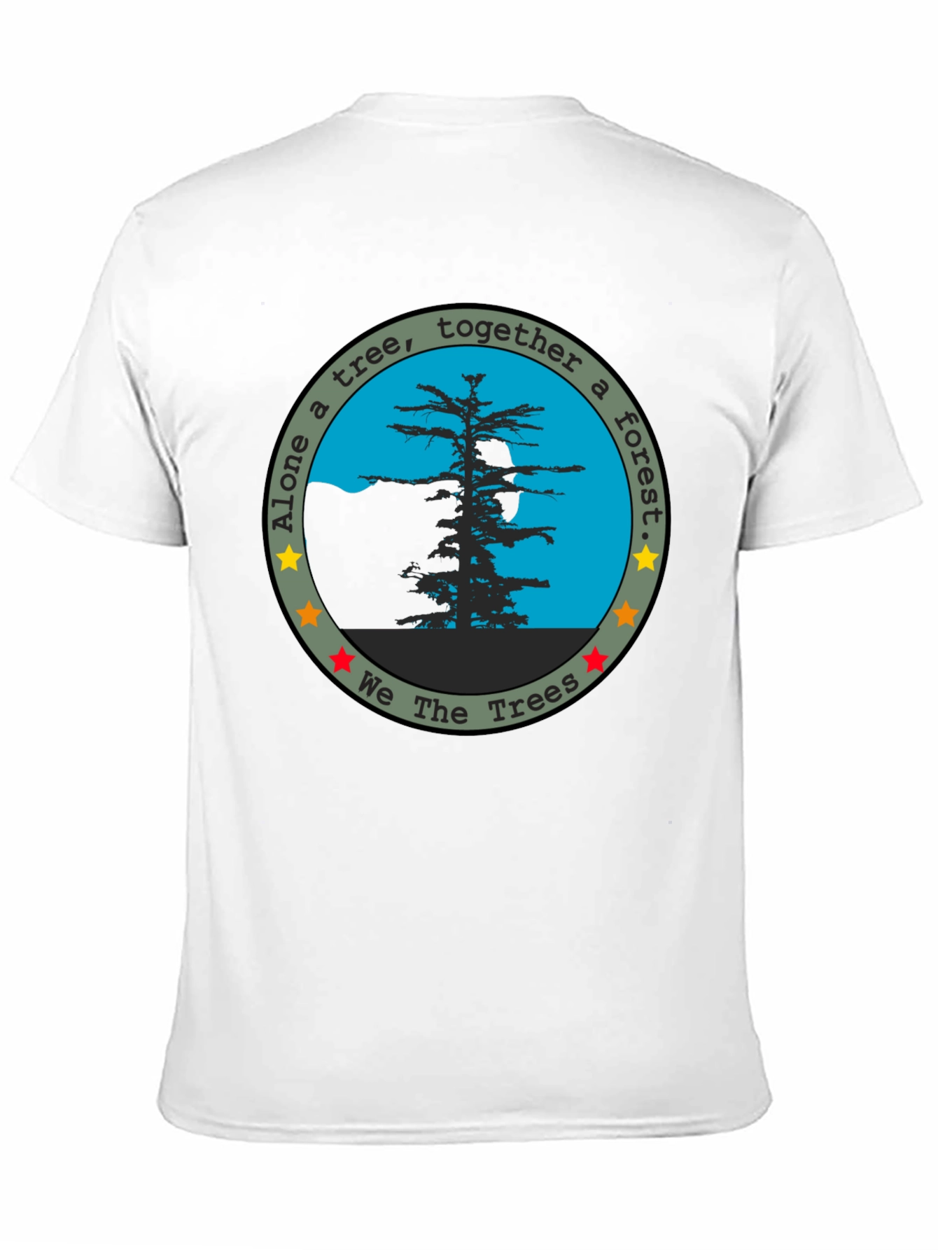 We The Trees Graphic Tee - Black