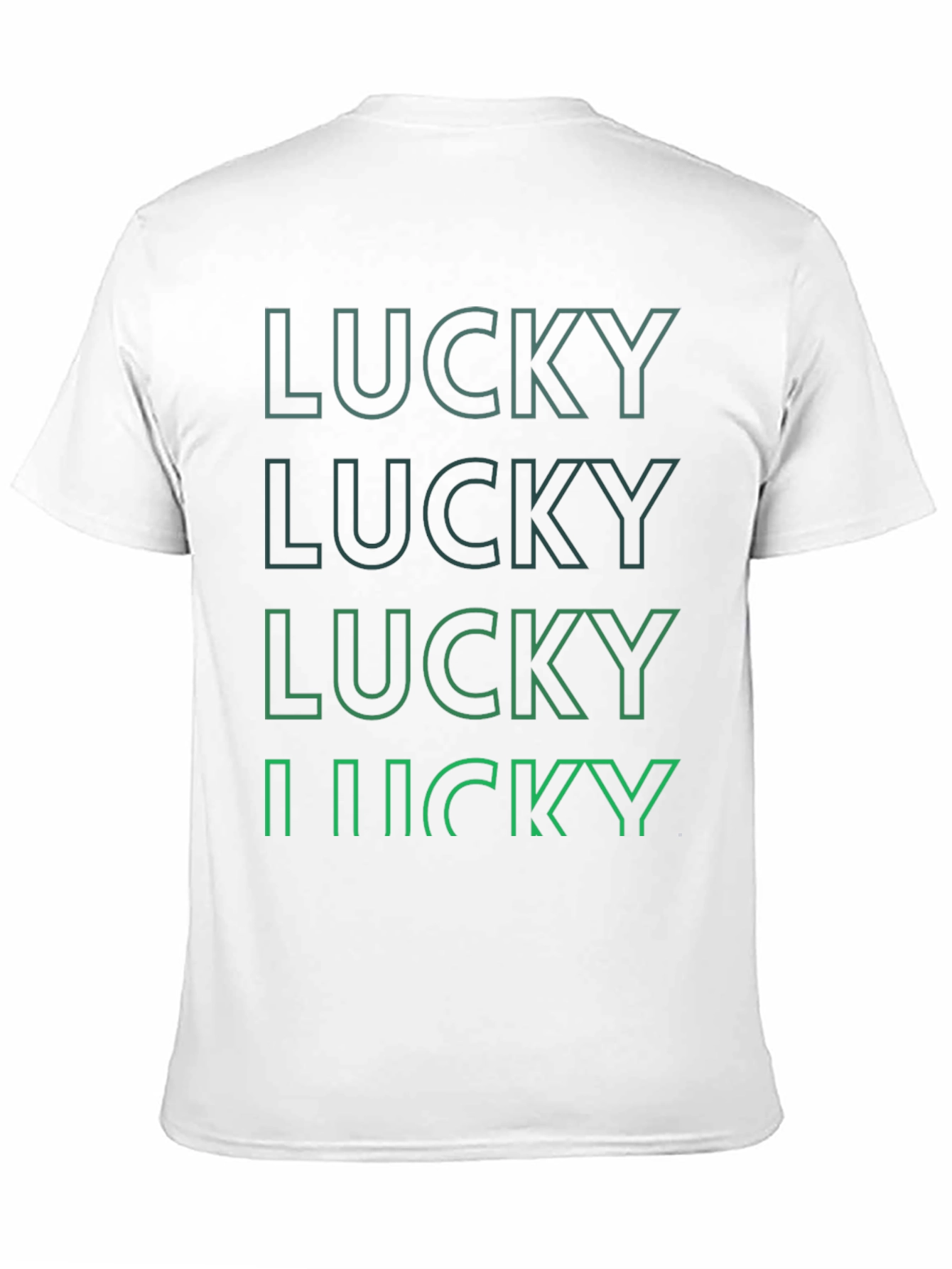 Lucky Graphic Print Tee