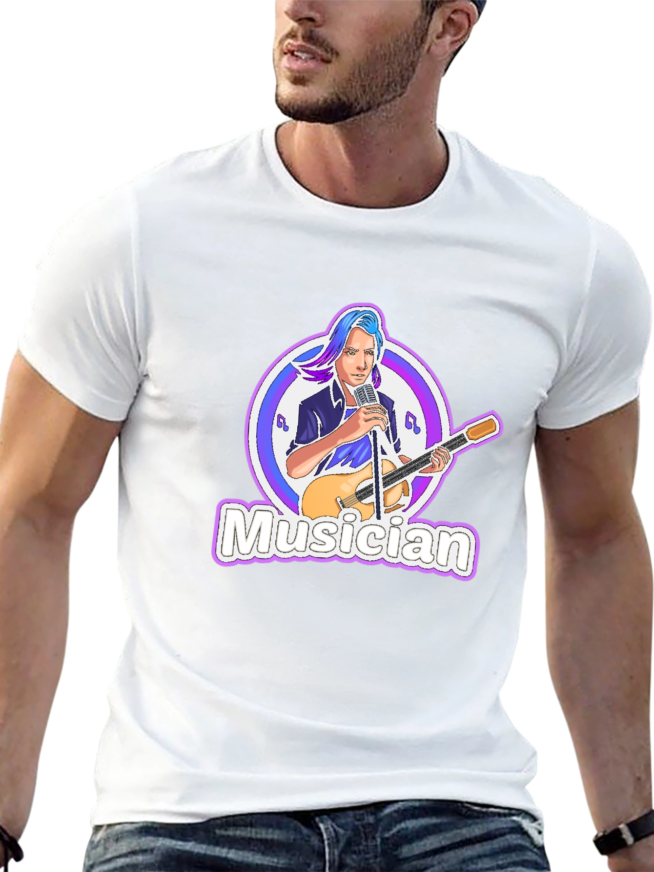 Musician Graphic T-Shirt