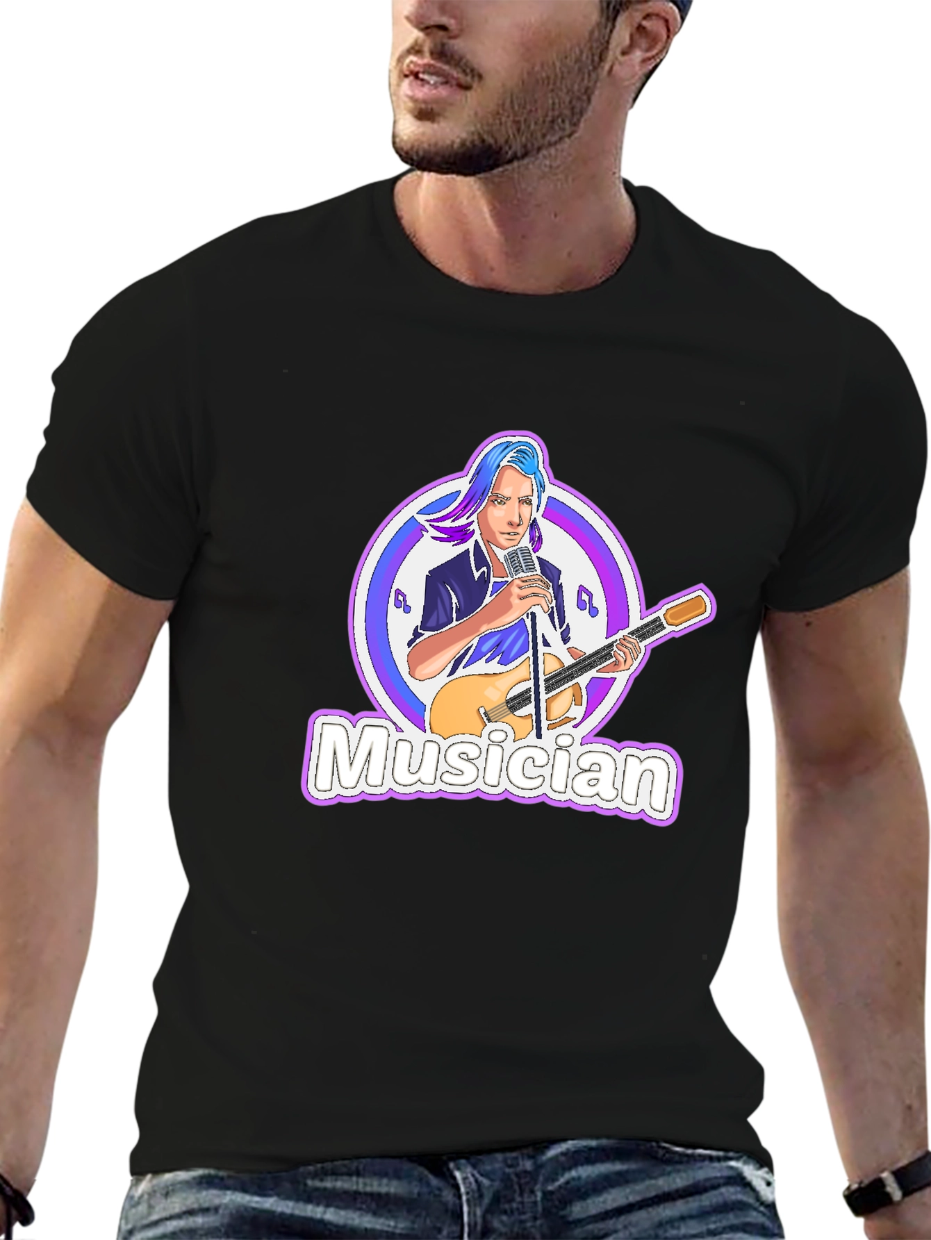 Musician Graphic T-Shirt