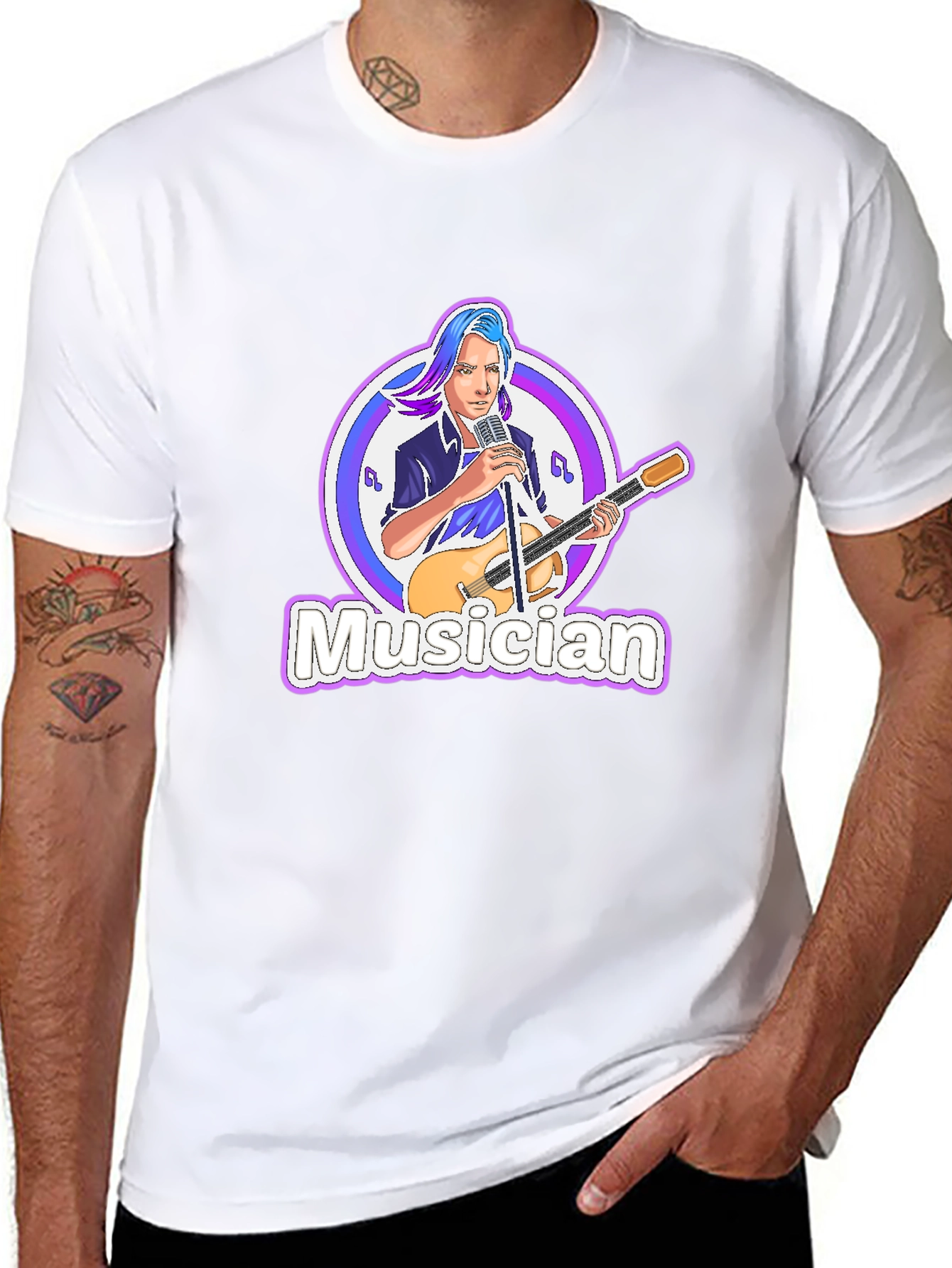 Musician Graphic T-Shirt