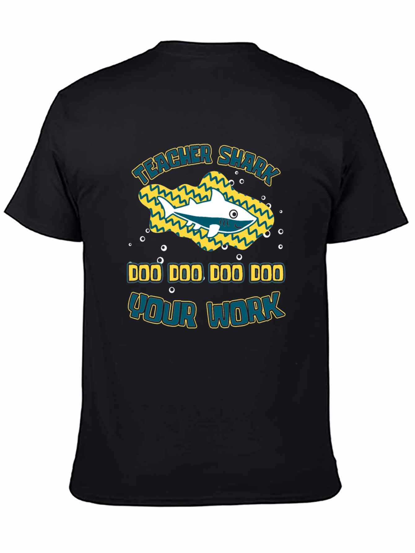 Teacher Shark Doo Doo T-Shirt - Funny School Tee
