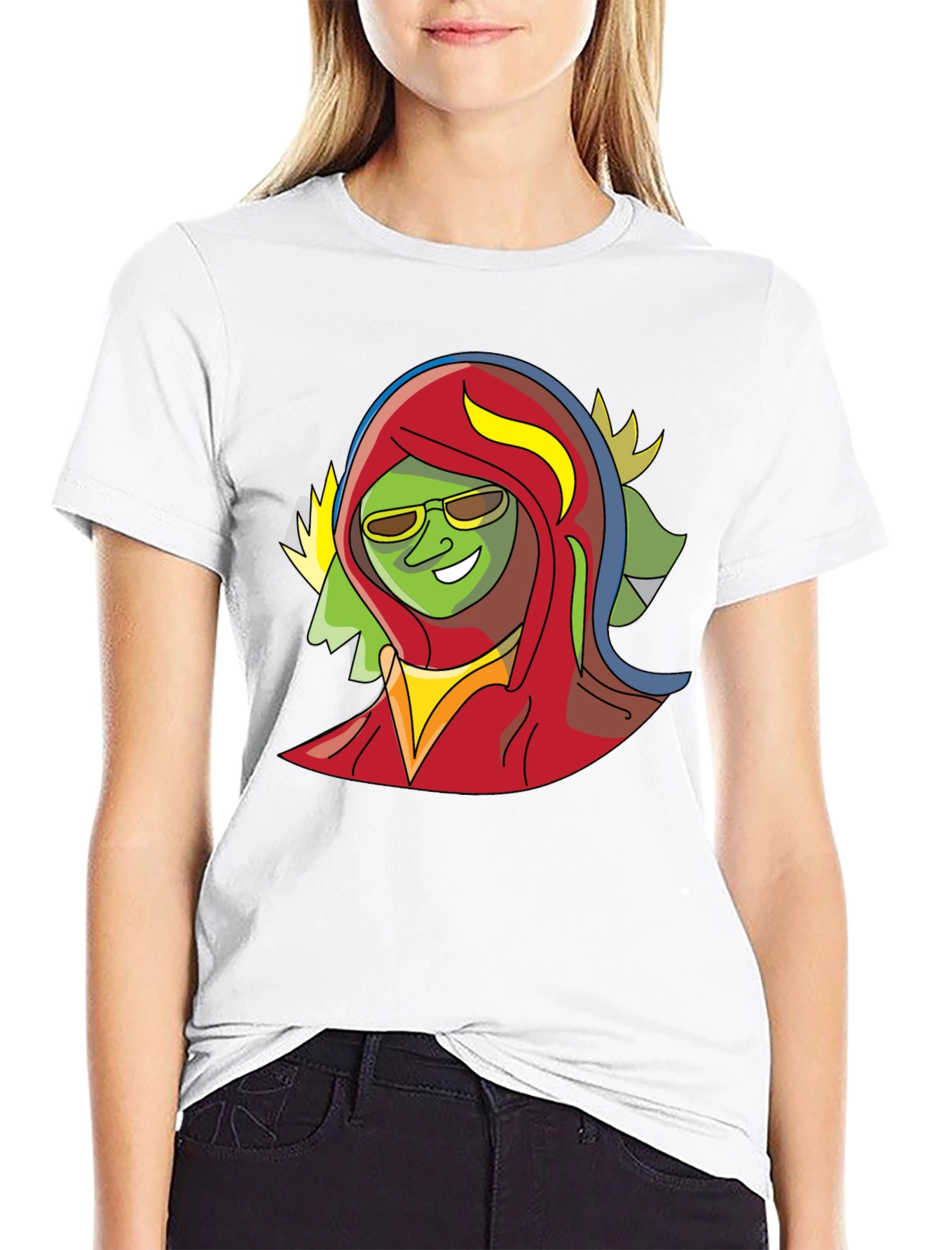 Cool Cartoon Character Graphic Tee