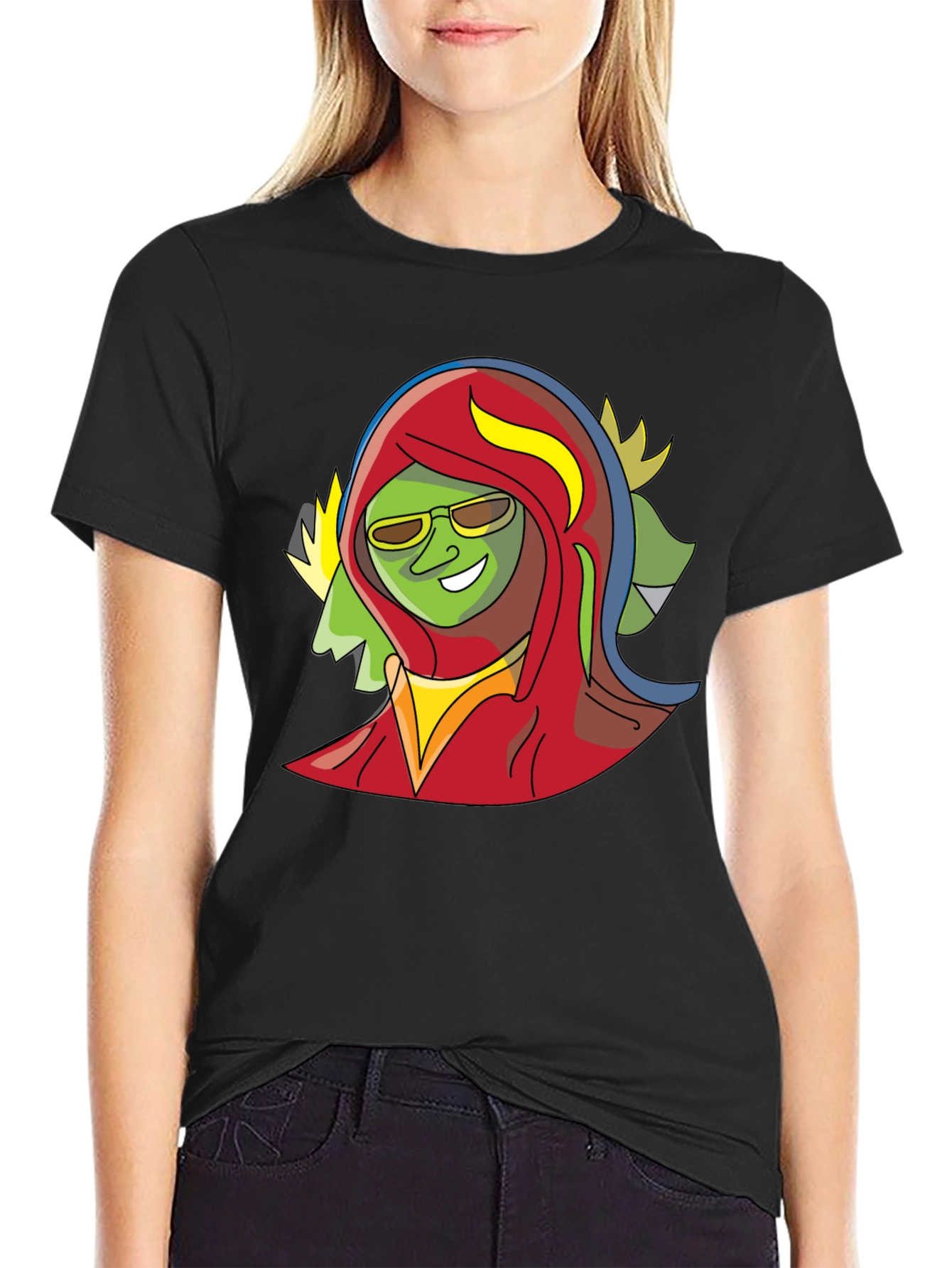 Cool Cartoon Character Graphic Tee