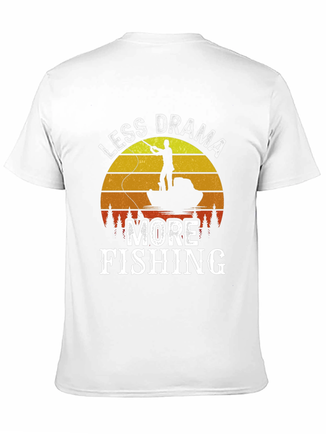 Less Drama More Fishing T-Shirt