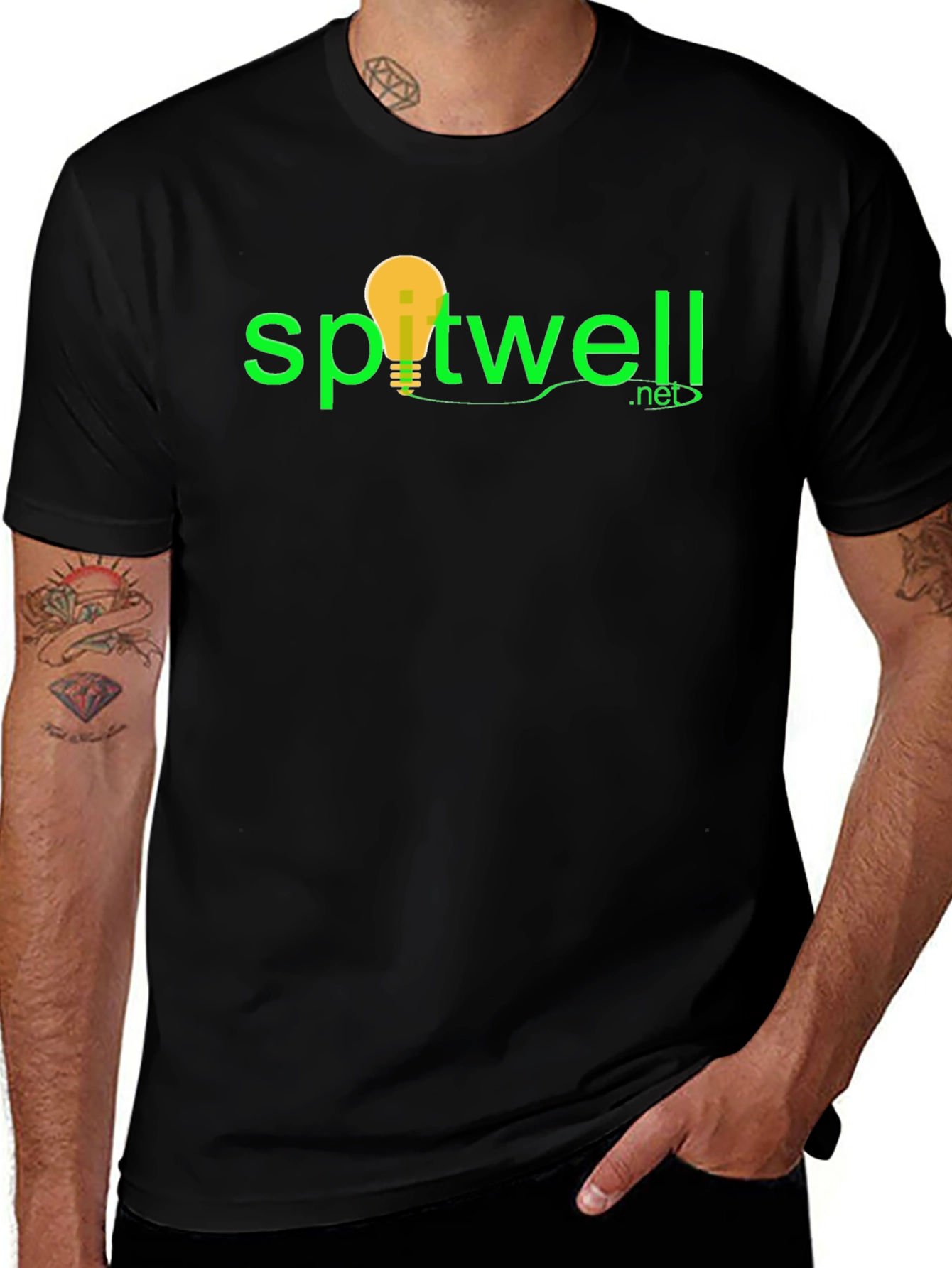 Spotwell .Net Graphic T-Shirt - Black