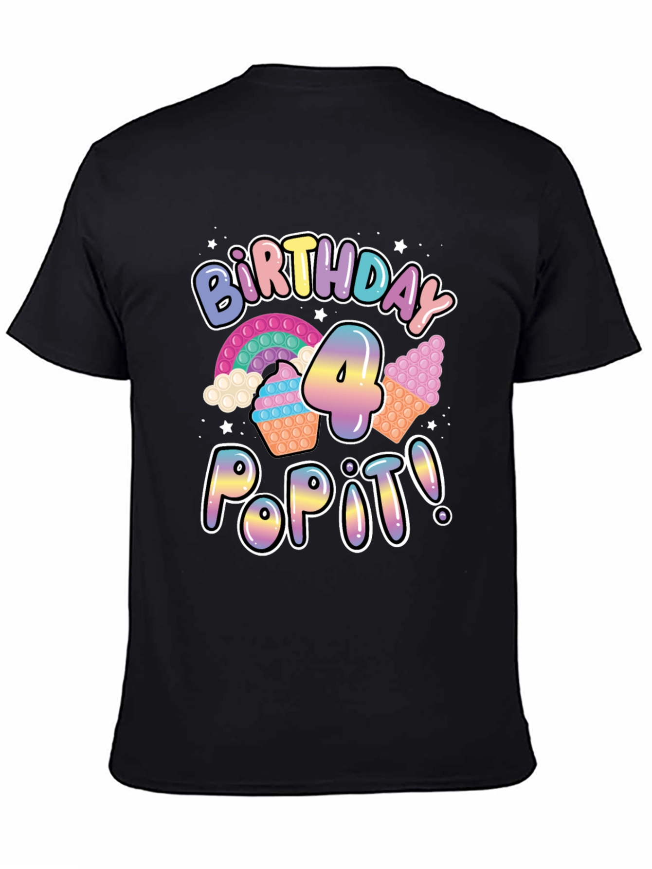 Birthday Pop It! 4 T-Shirt